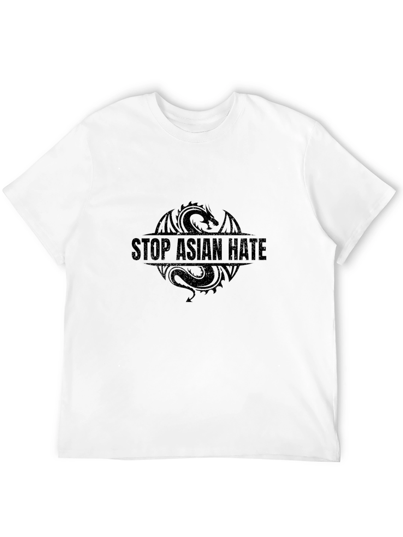 Stop Asian Hate Dragon Graphic Tee