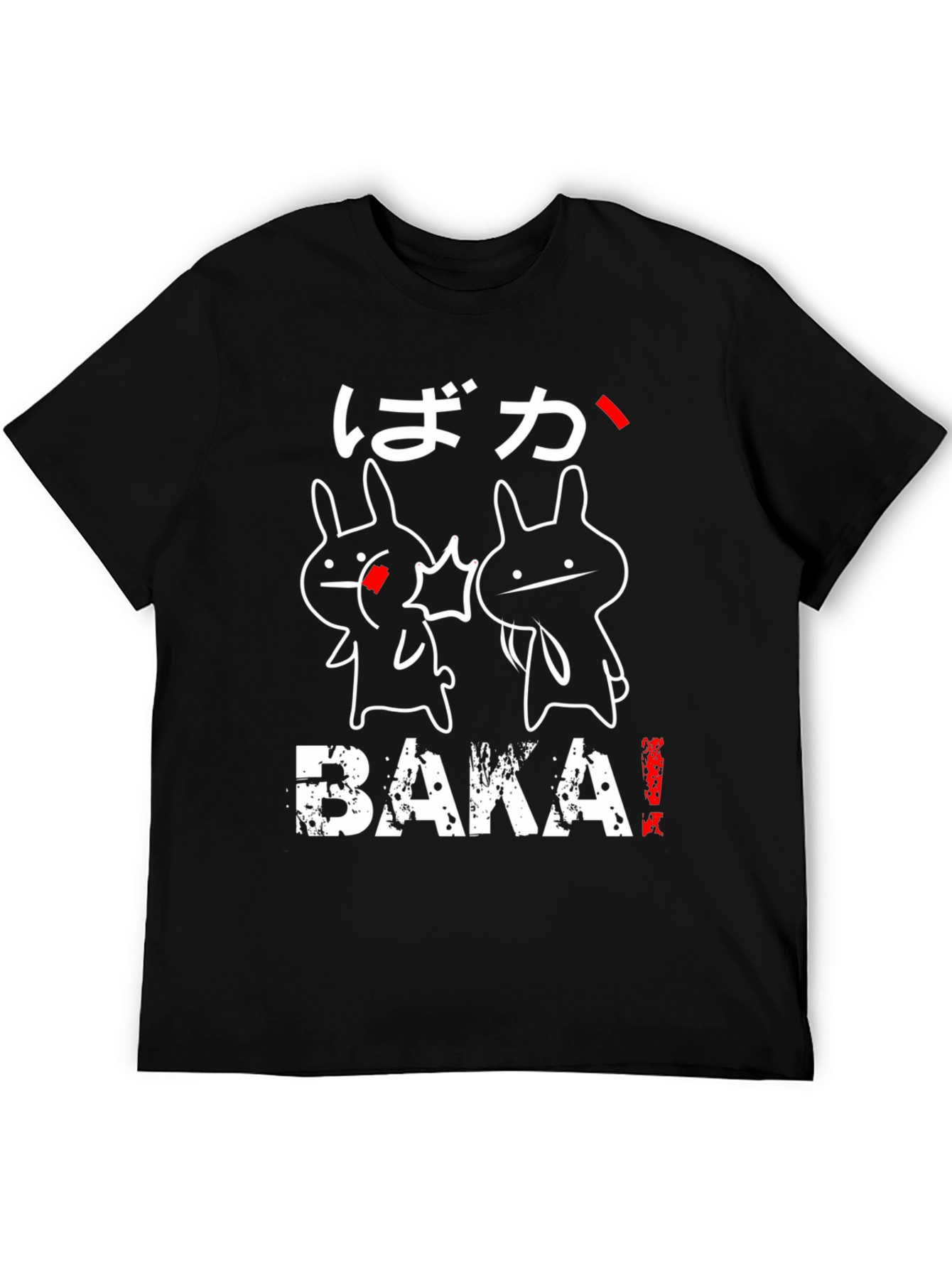 Baka T-Shirt Anime Manga Bunny Design