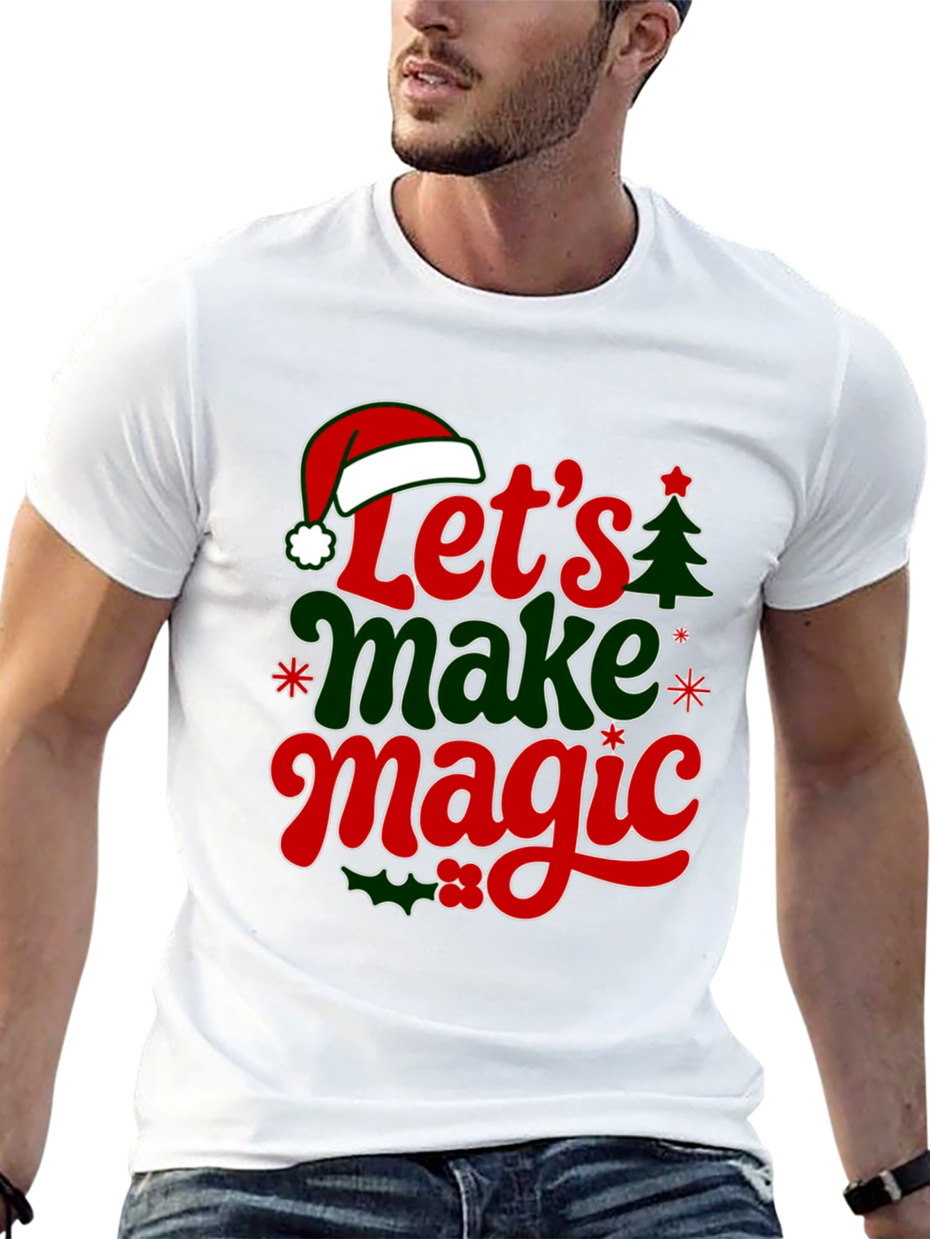 Lets Make Magic Christmas Graphic Tee