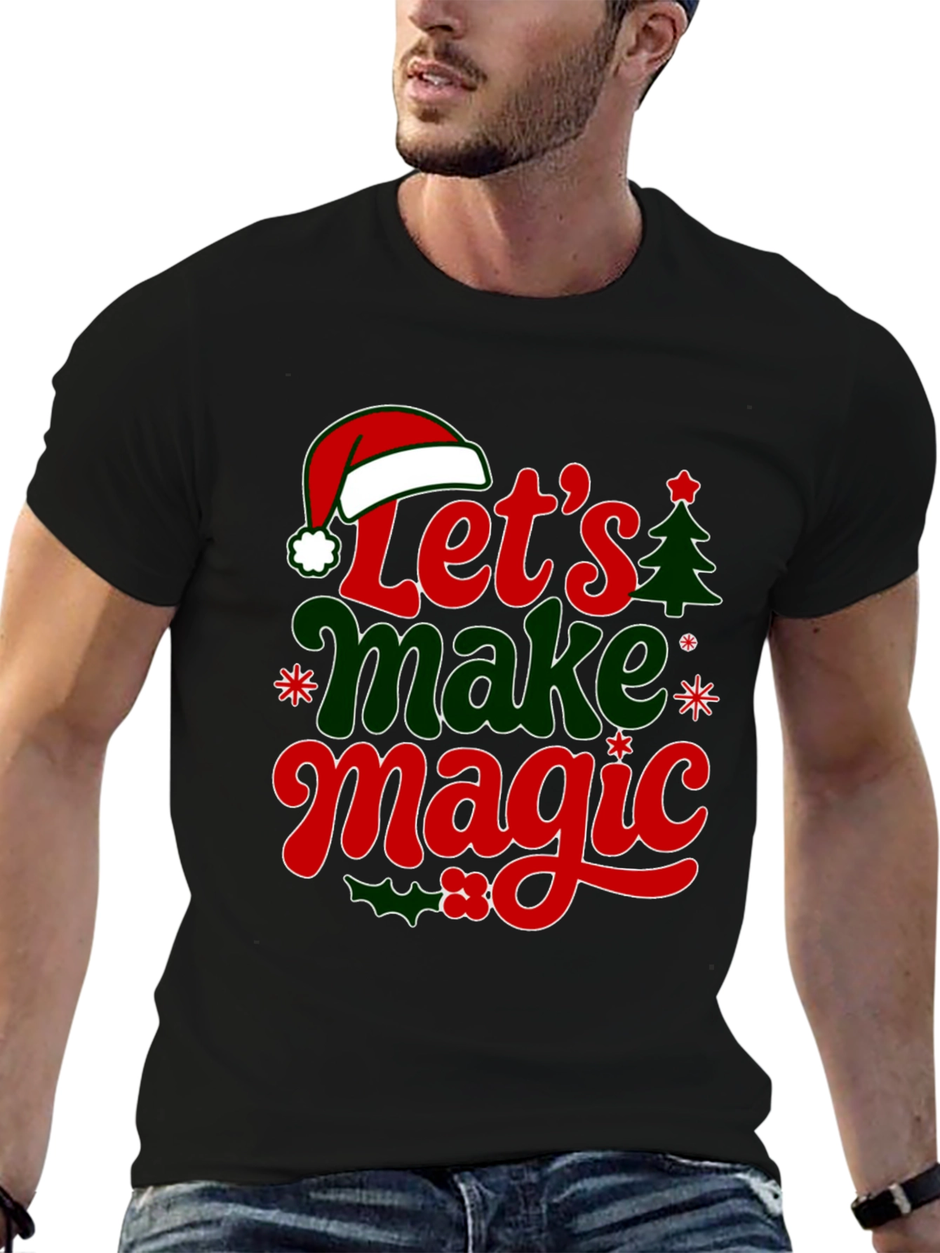 Lets Make Magic Christmas Graphic Tee