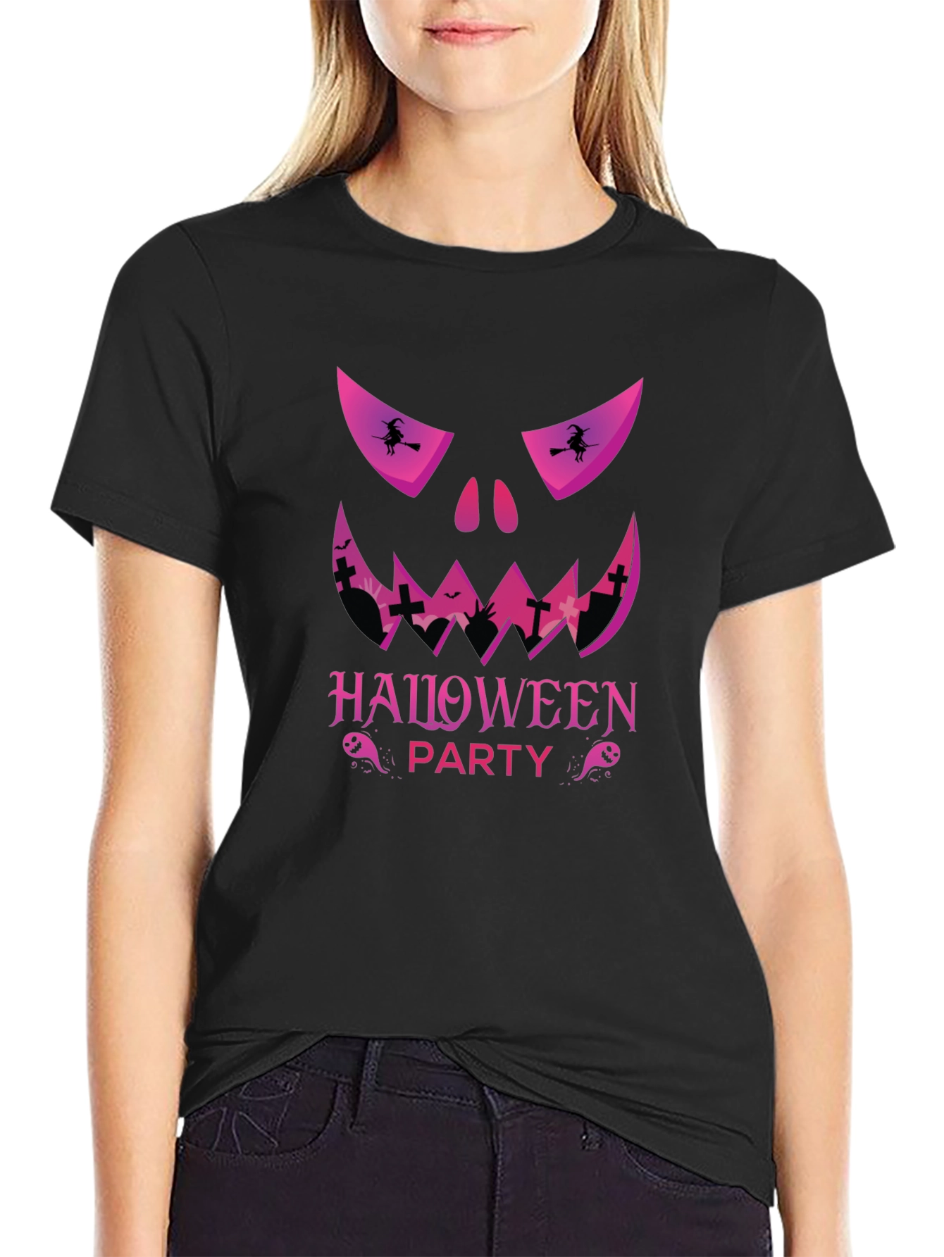 Halloween Party Graphic Tee