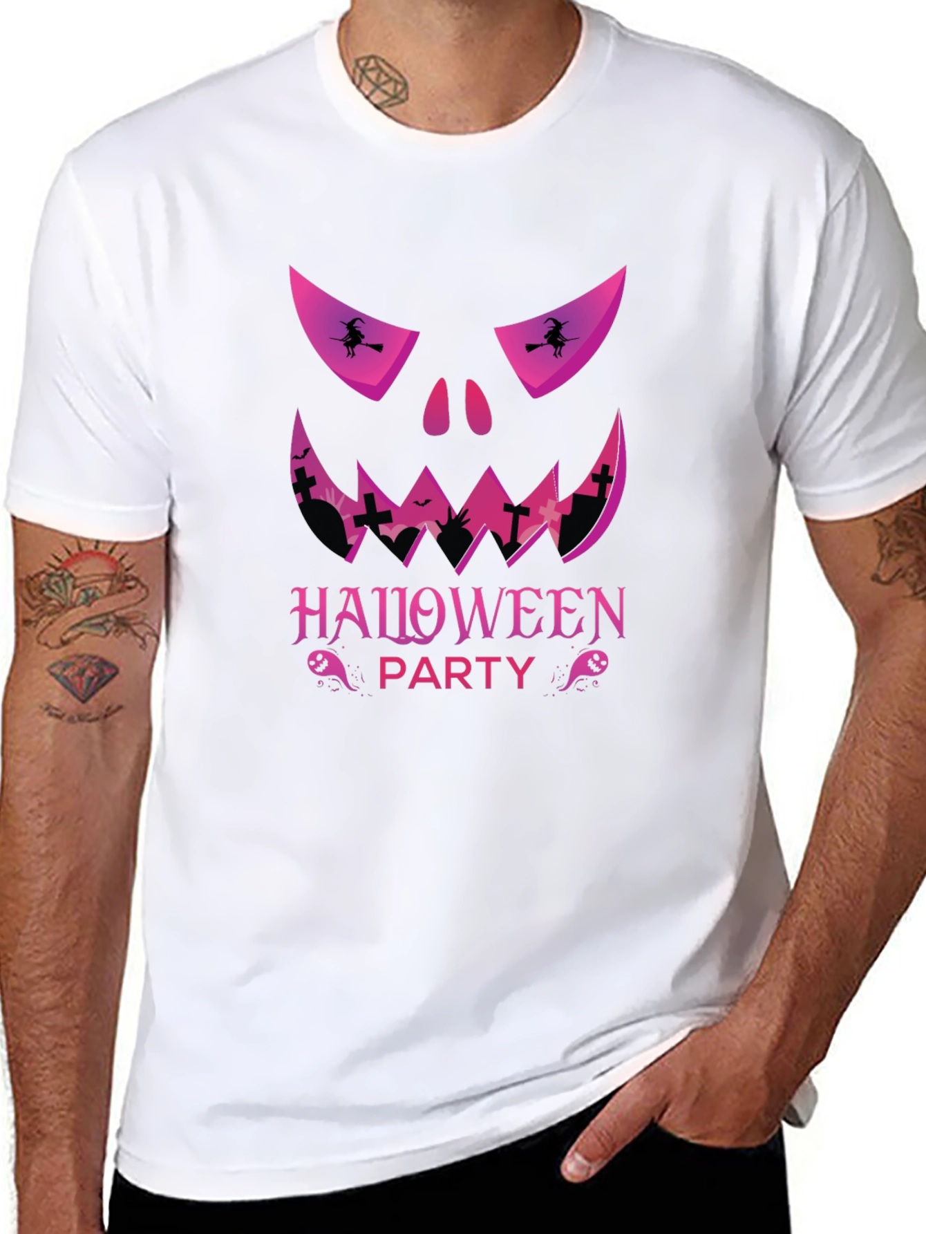 Halloween Party Graphic Tee