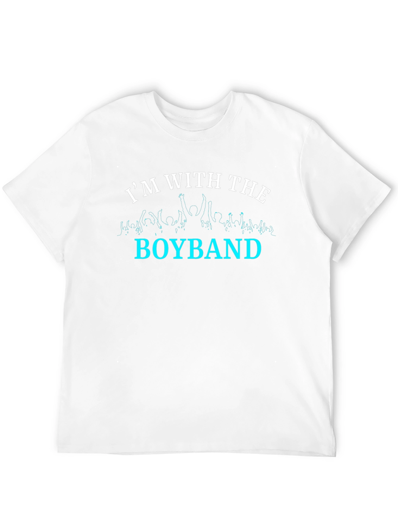 Im With The Boyband Black T-Shirt
