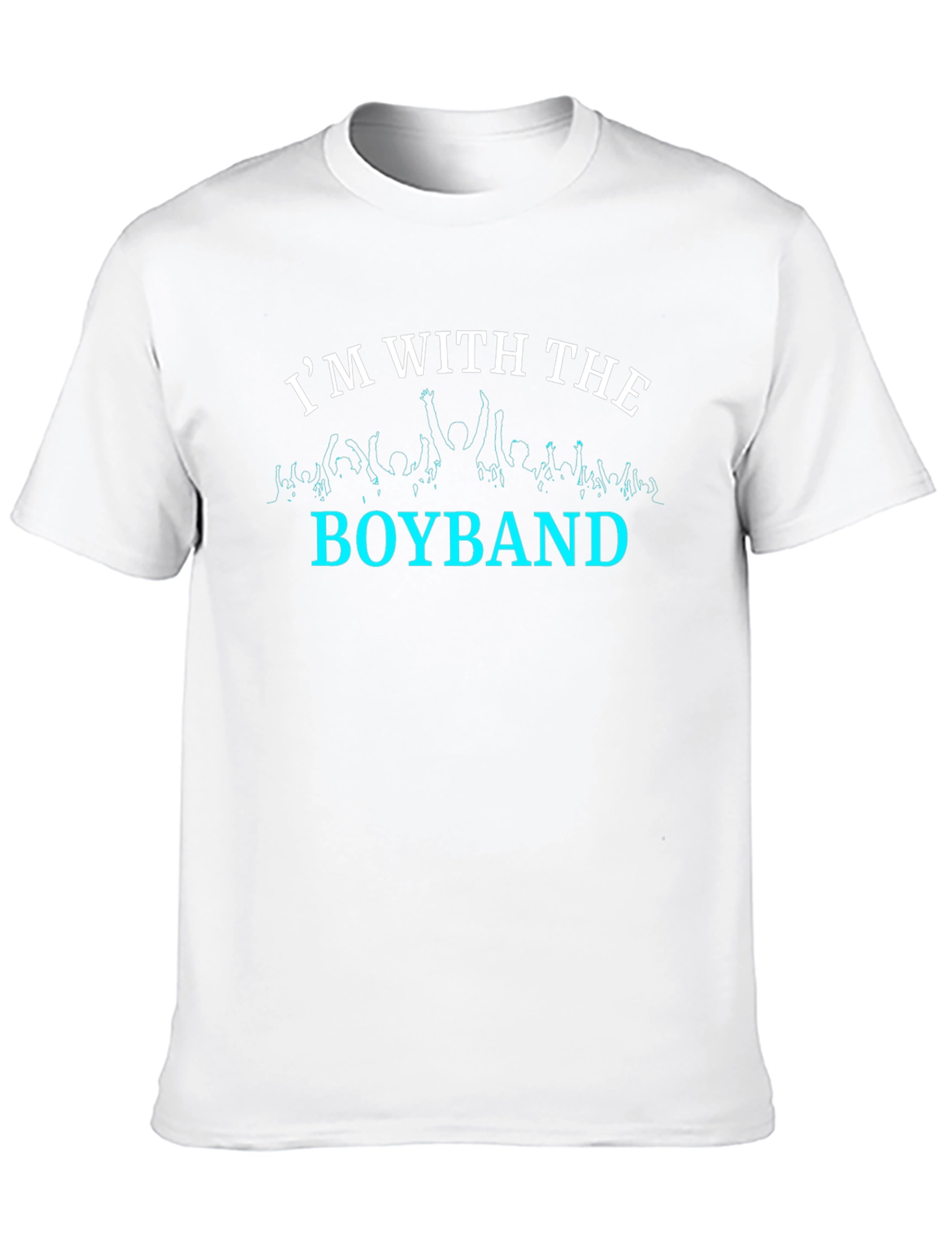 Im With The Boyband Black T-Shirt