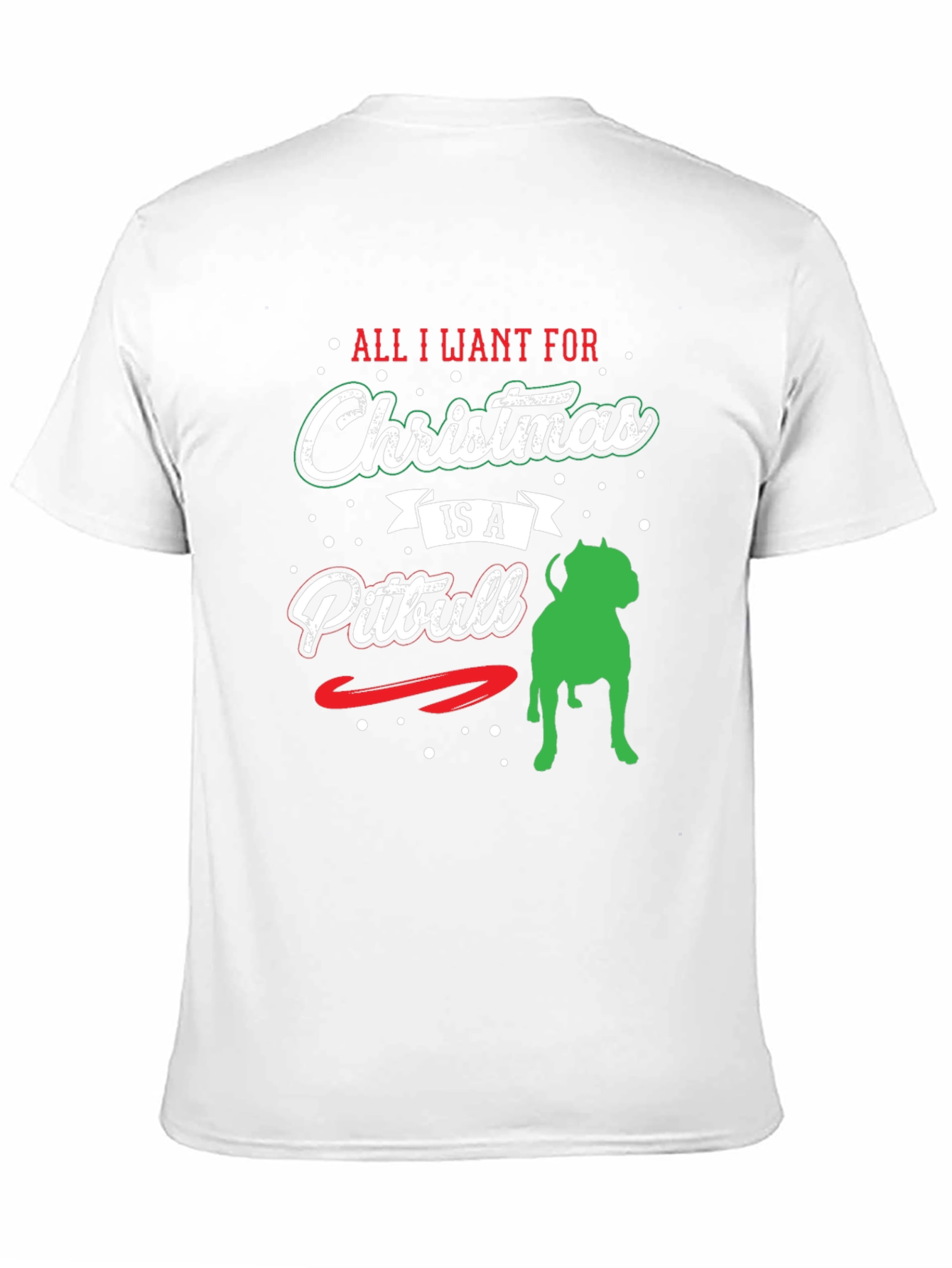 Christmas Pitbull T-Shirt