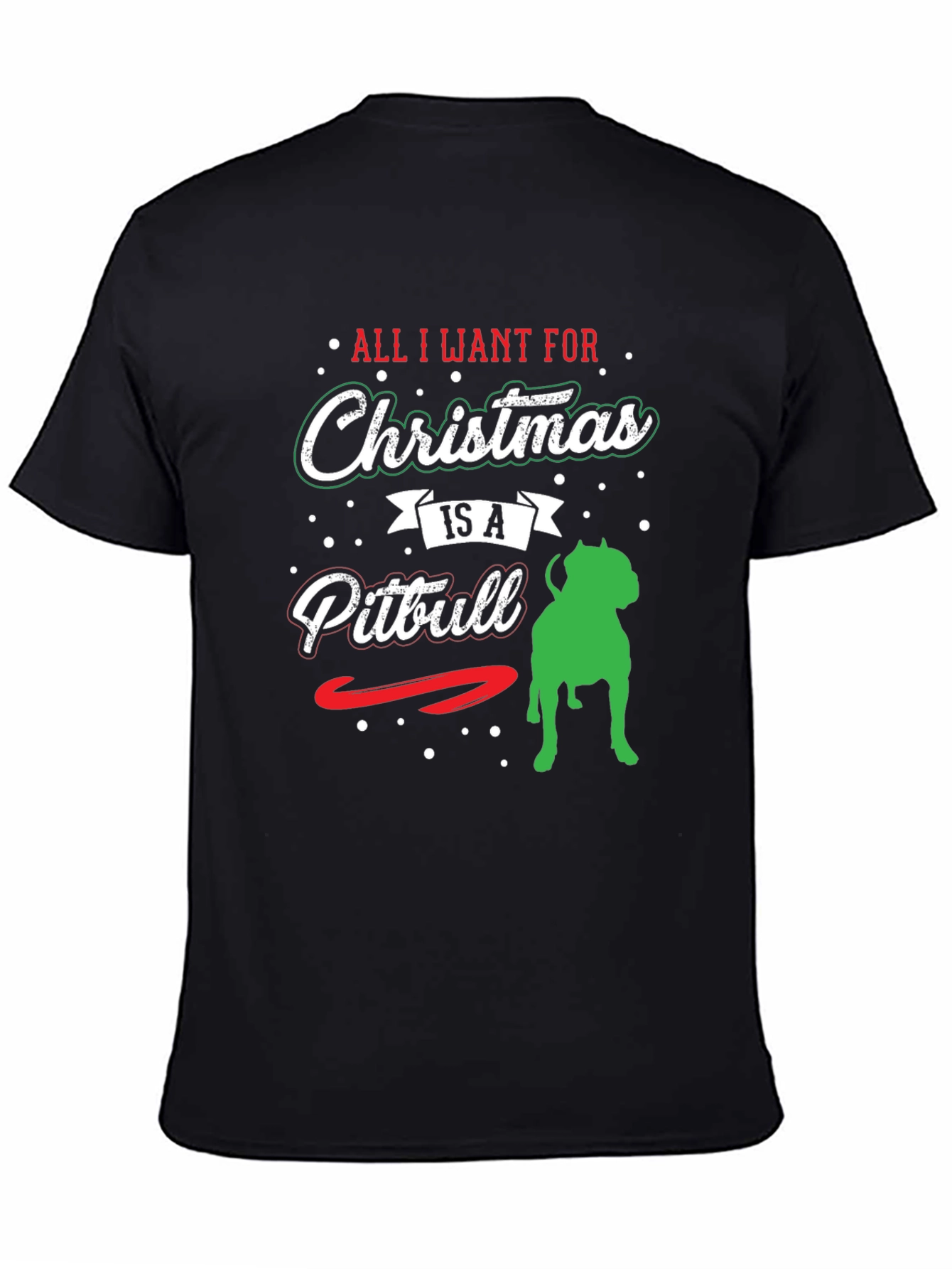 Christmas Pitbull T-Shirt