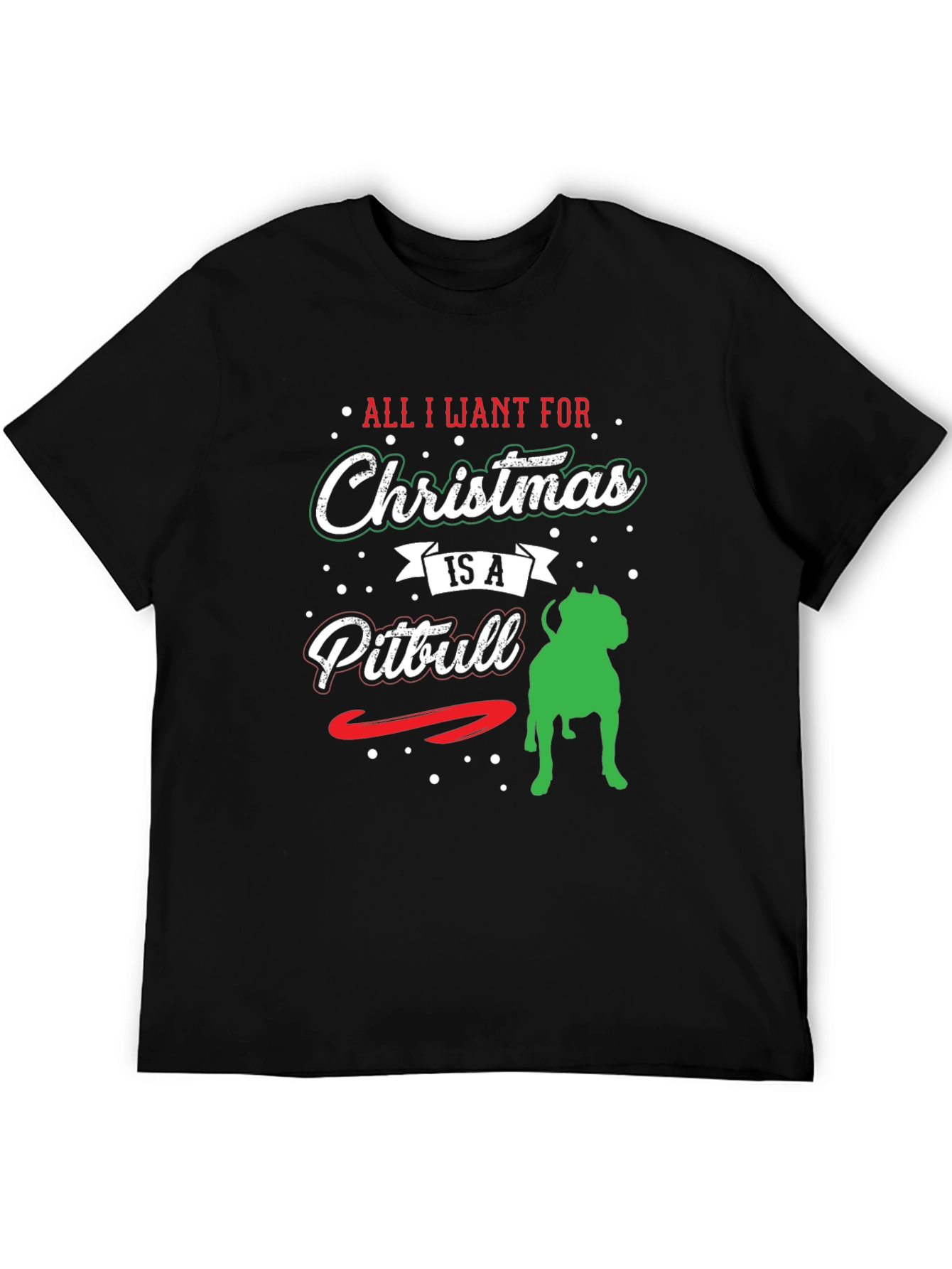 Christmas Pitbull T-Shirt