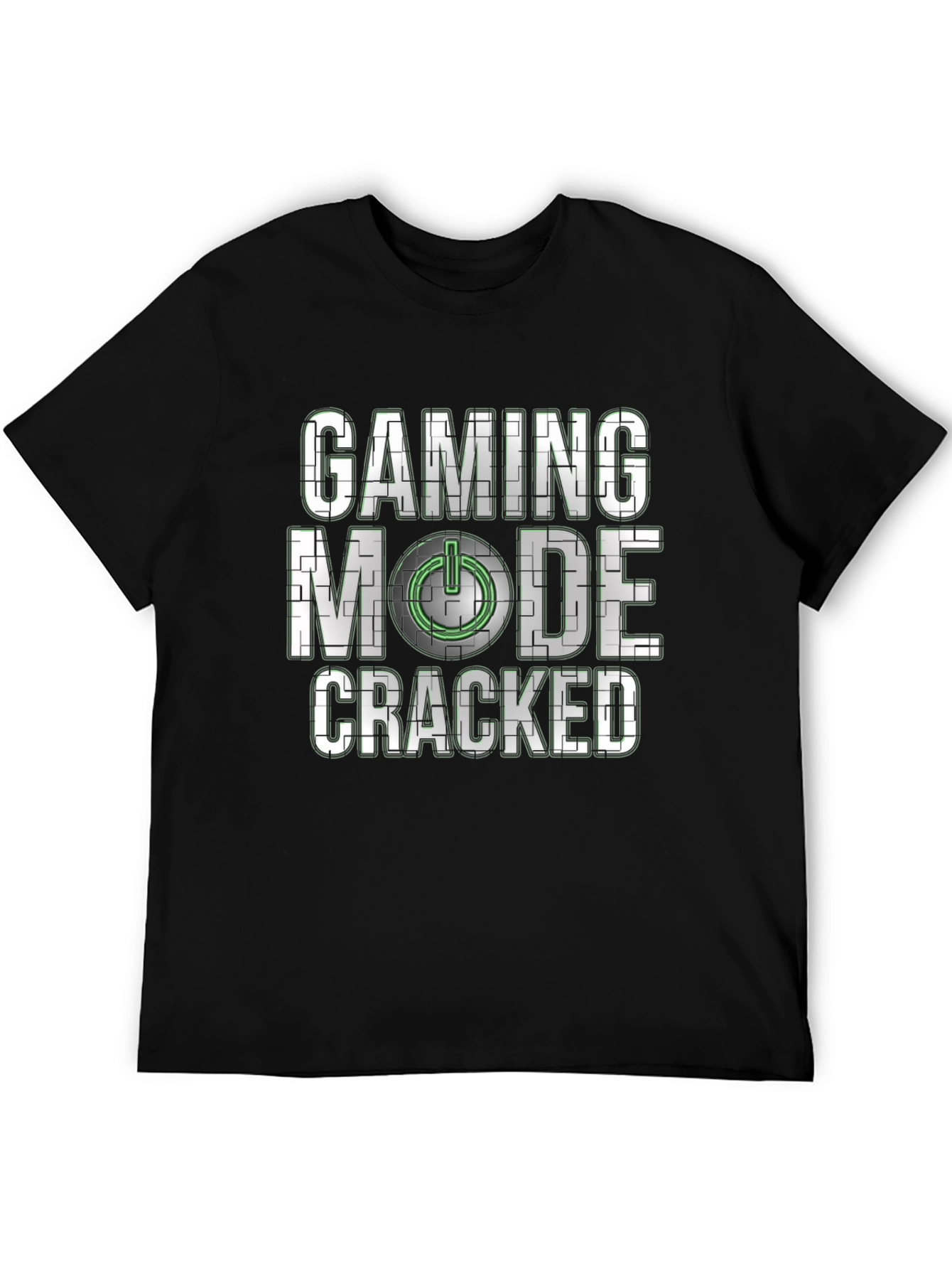 Gaming Mode Cracked T-Shirt