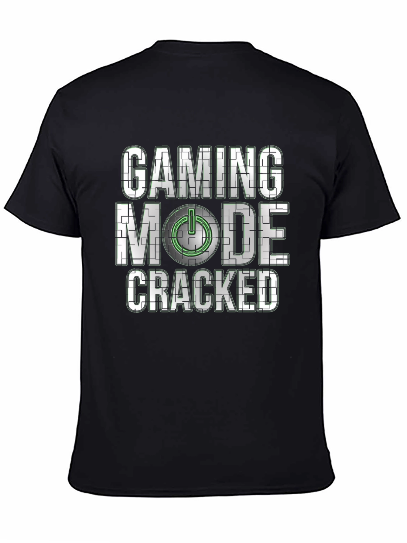 Gaming Mode Cracked T-Shirt