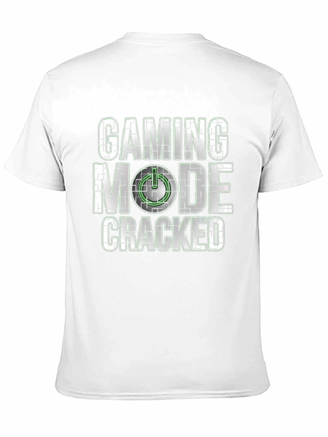 Gaming Mode Cracked T-Shirt