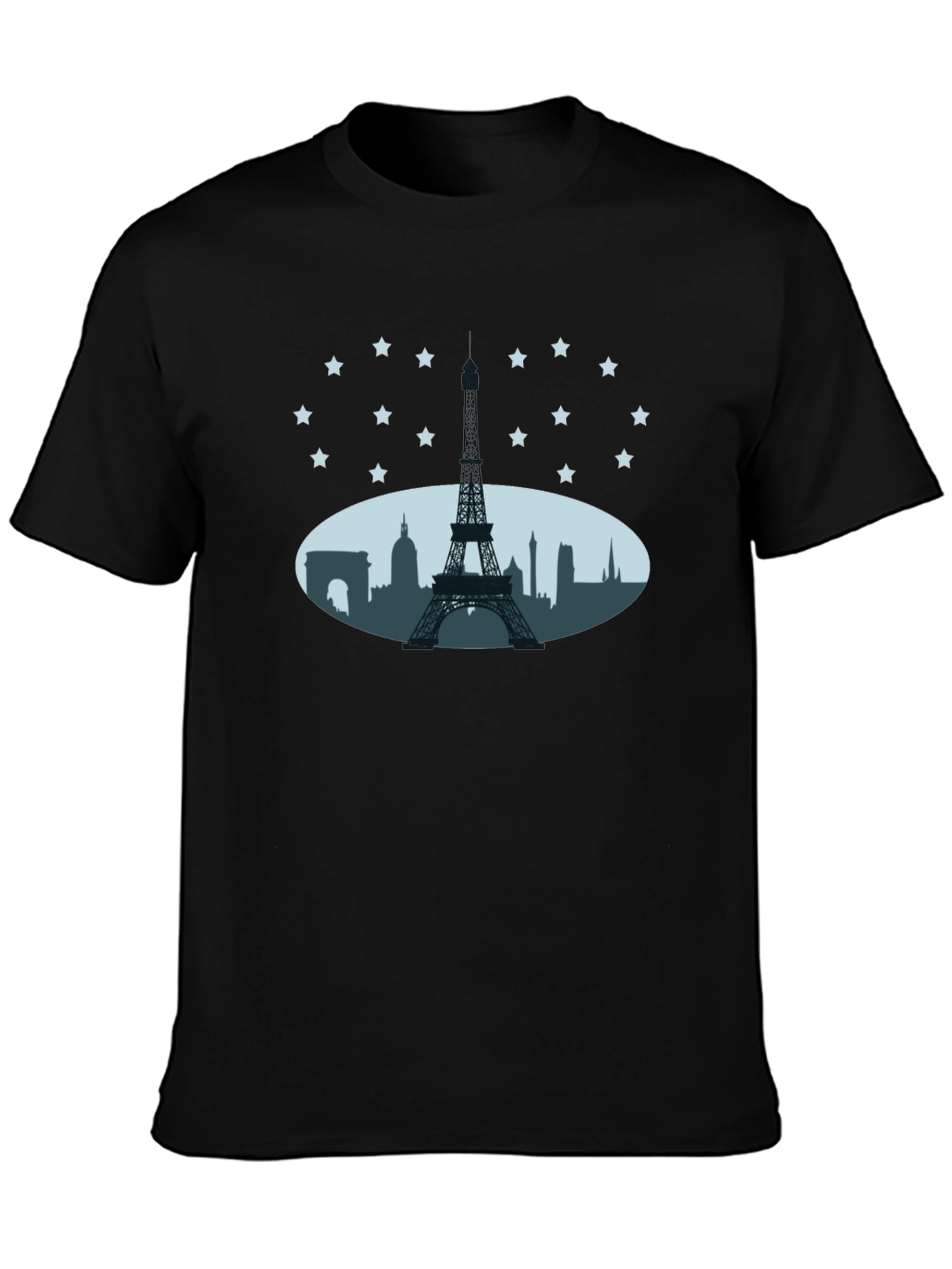 Paris Skyline T-Shirt - Eiffel Tower Tee