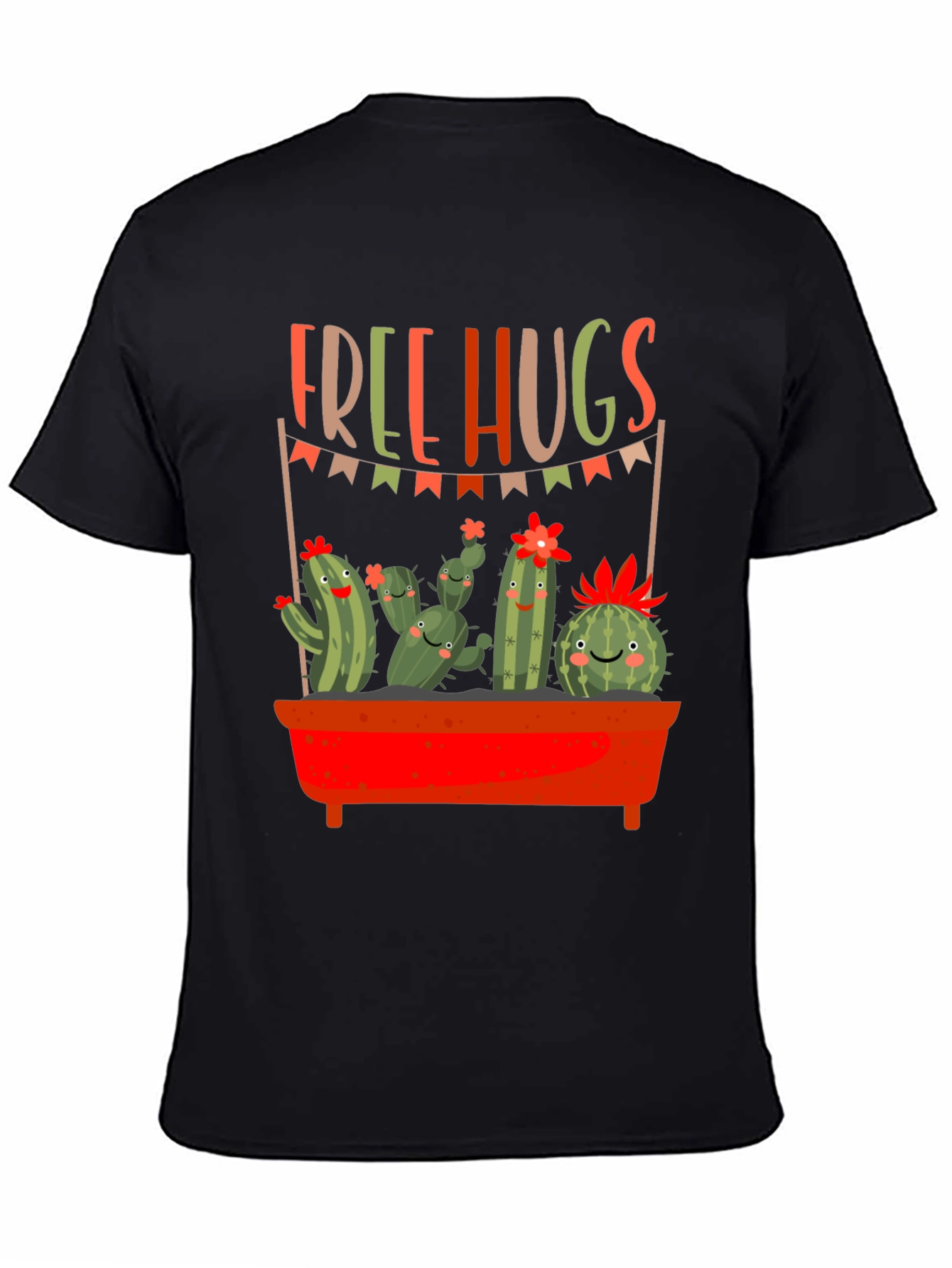 Free Hugs Cactus Graphic Tee