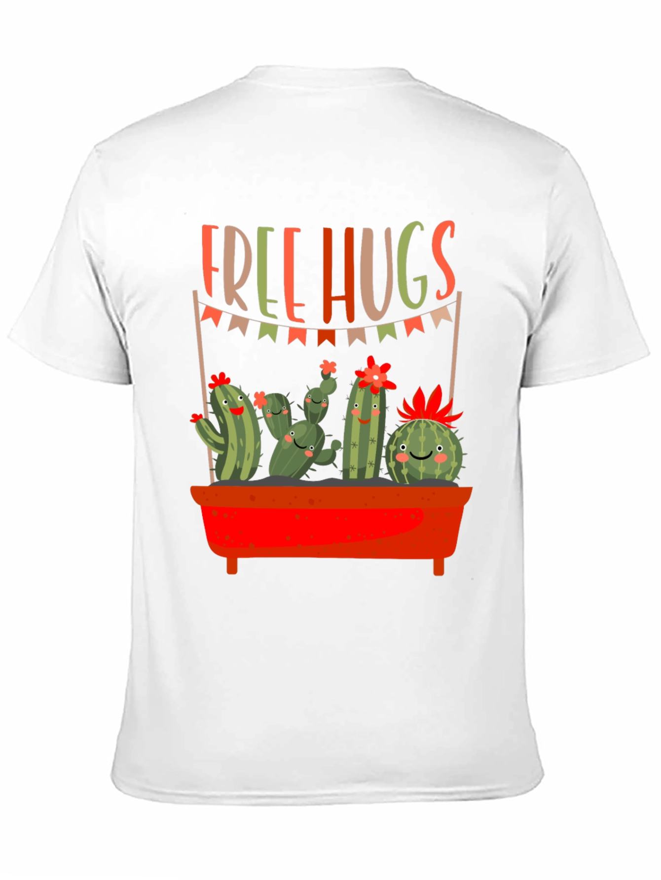 Free Hugs Cactus Graphic Tee