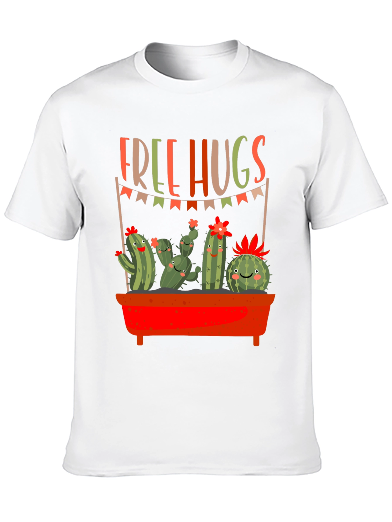 Free Hugs Cactus Graphic Tee