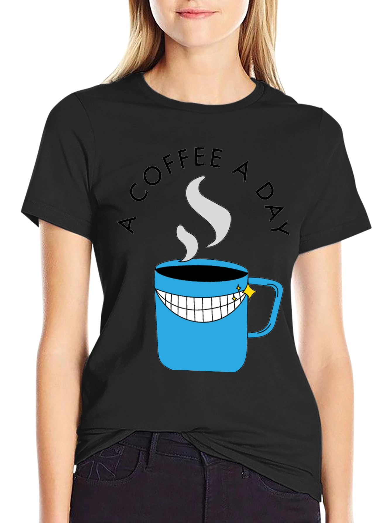 Coffee A Day Graphic Tee