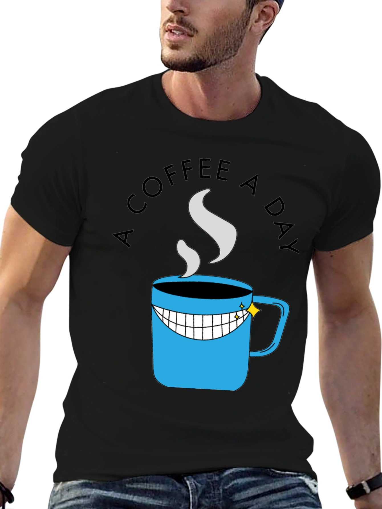 Coffee A Day Graphic Tee