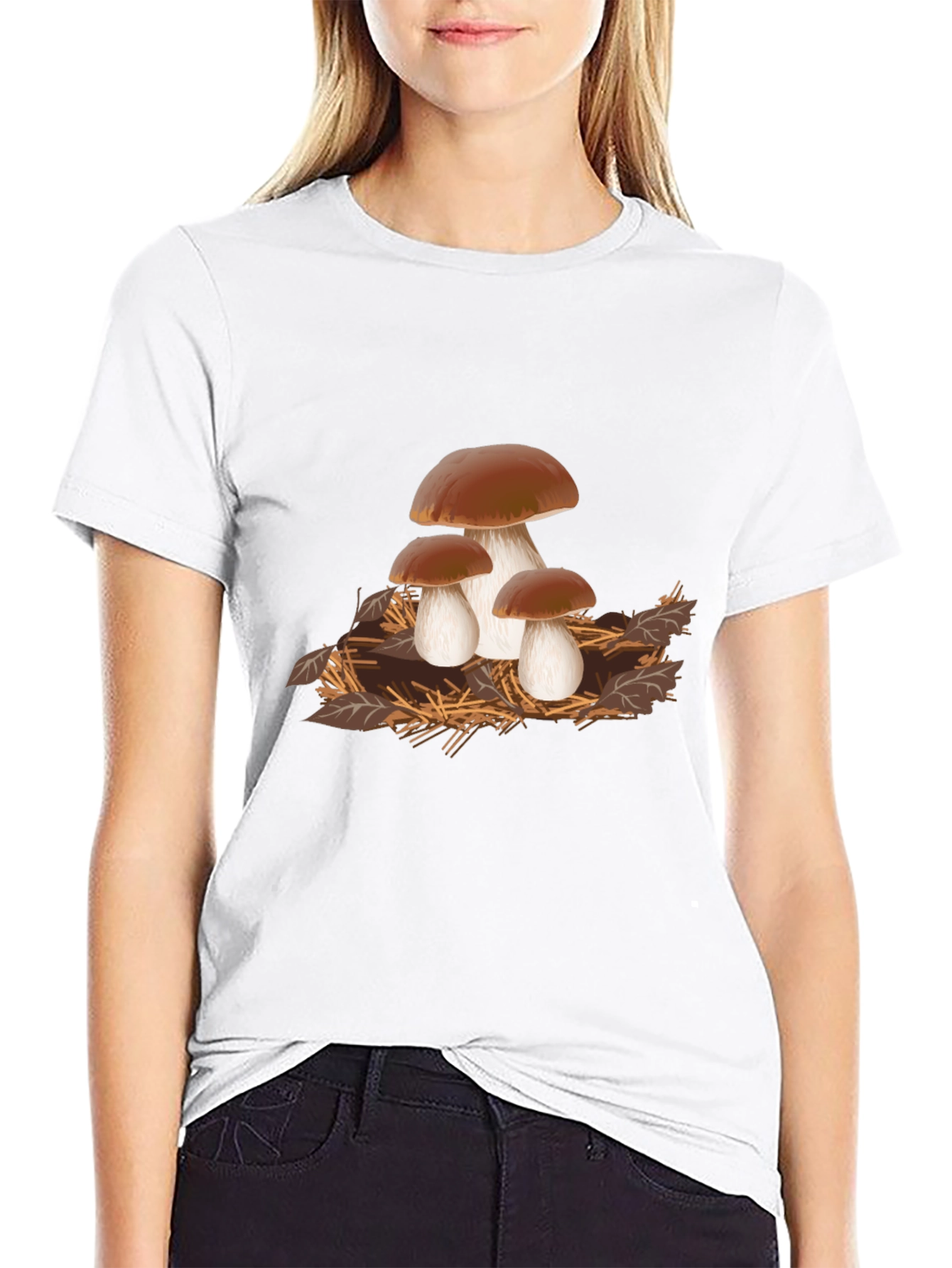 Mushroom Graphic T-Shirt