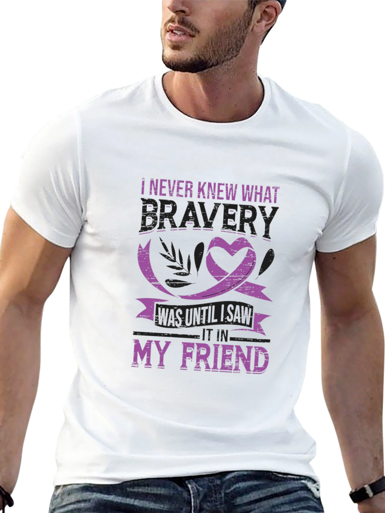 Bravery T-Shirt - Melanoma Awareness