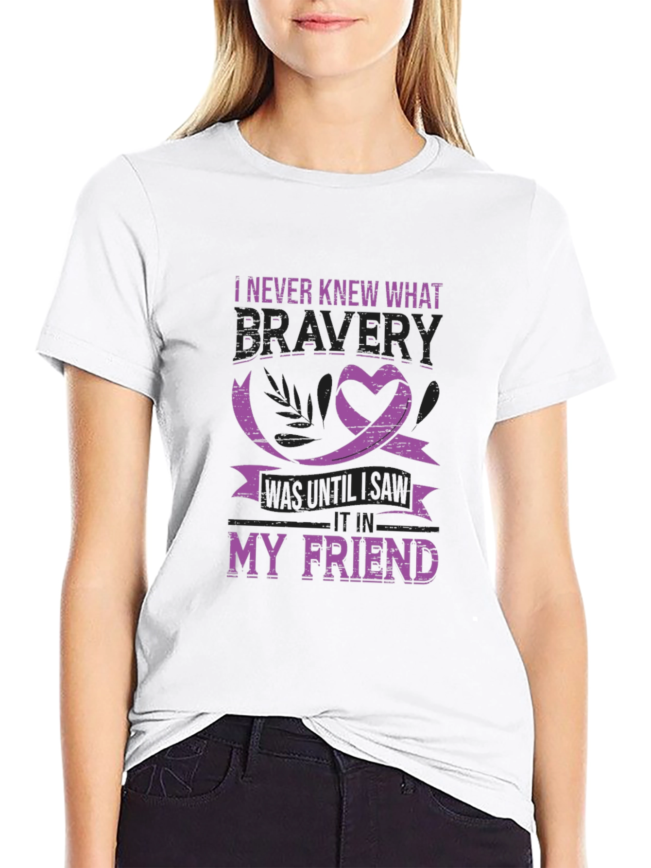 Bravery T-Shirt - Melanoma Awareness