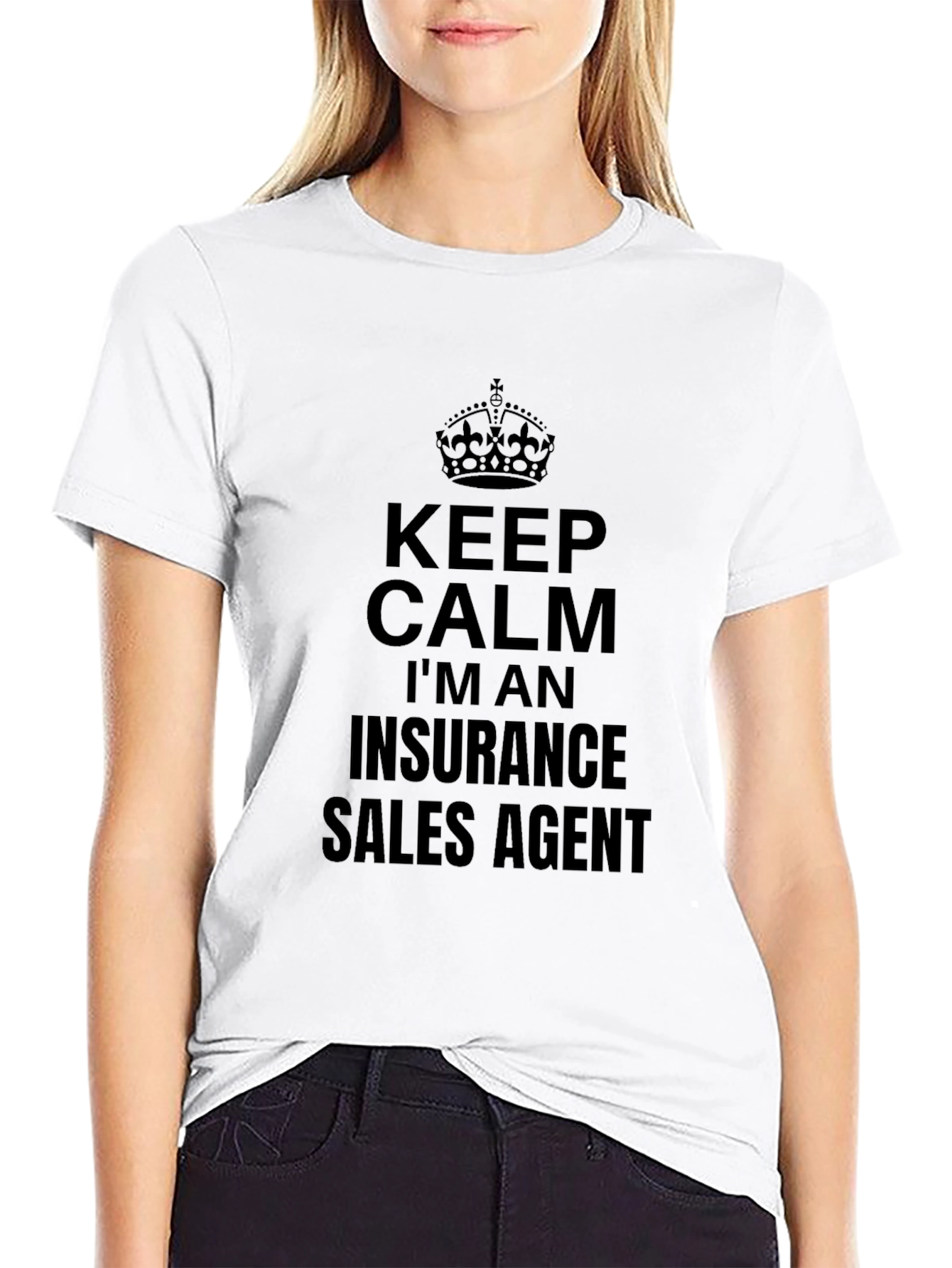 Keep Calm Insurance Agent T-Shirt