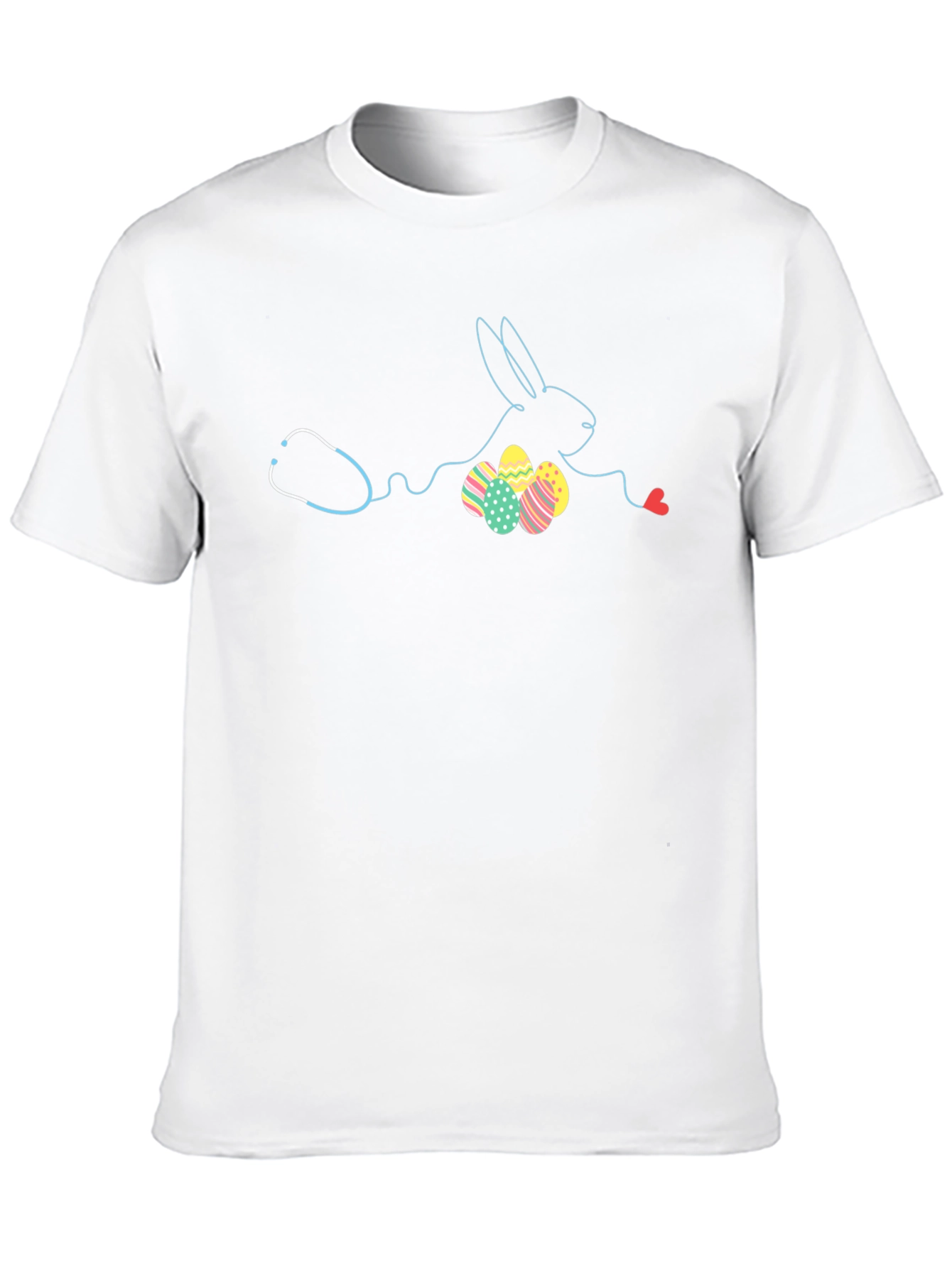 Easter Bunny Doctor Stethoscope T-Shirt