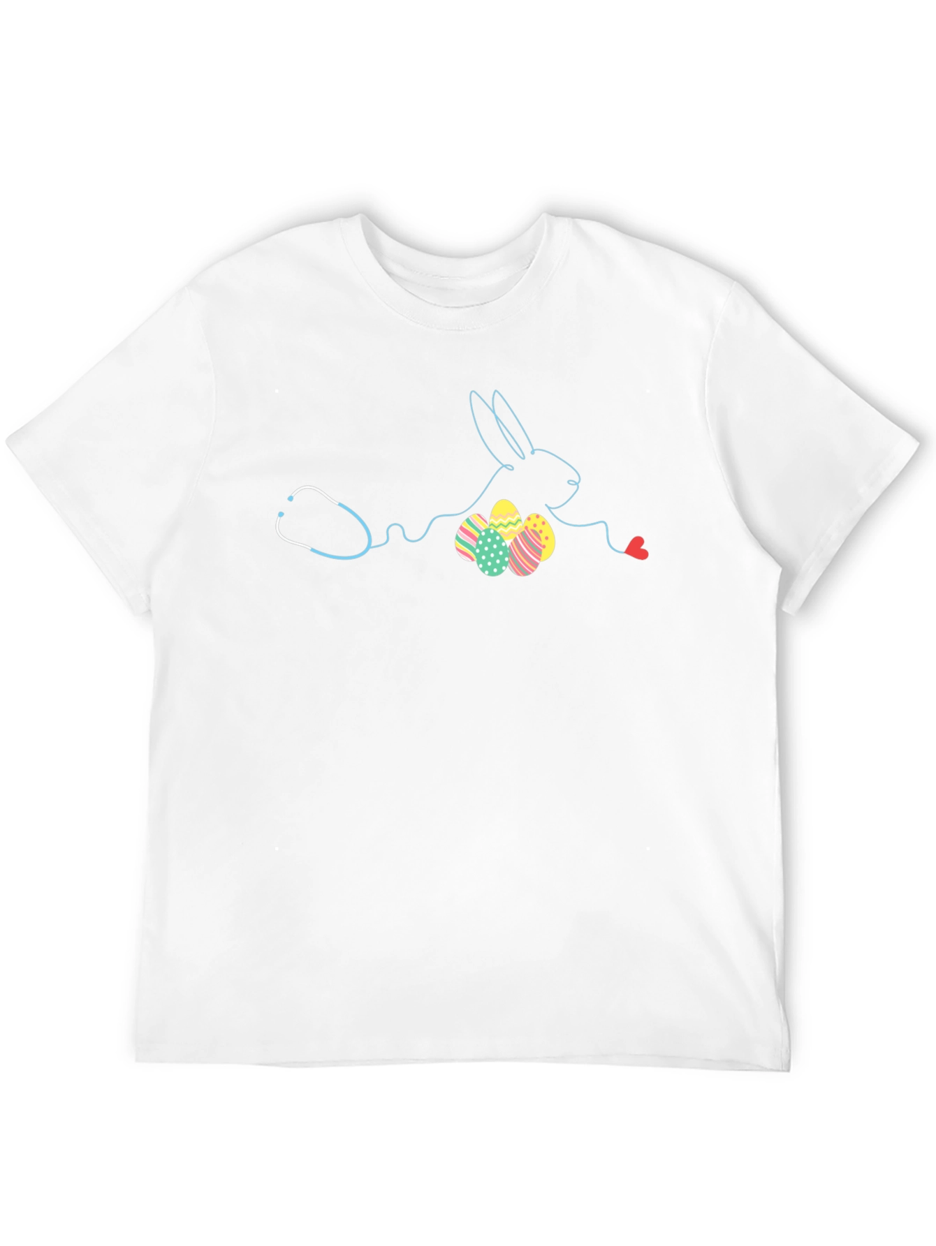 Easter Bunny Doctor Stethoscope T-Shirt