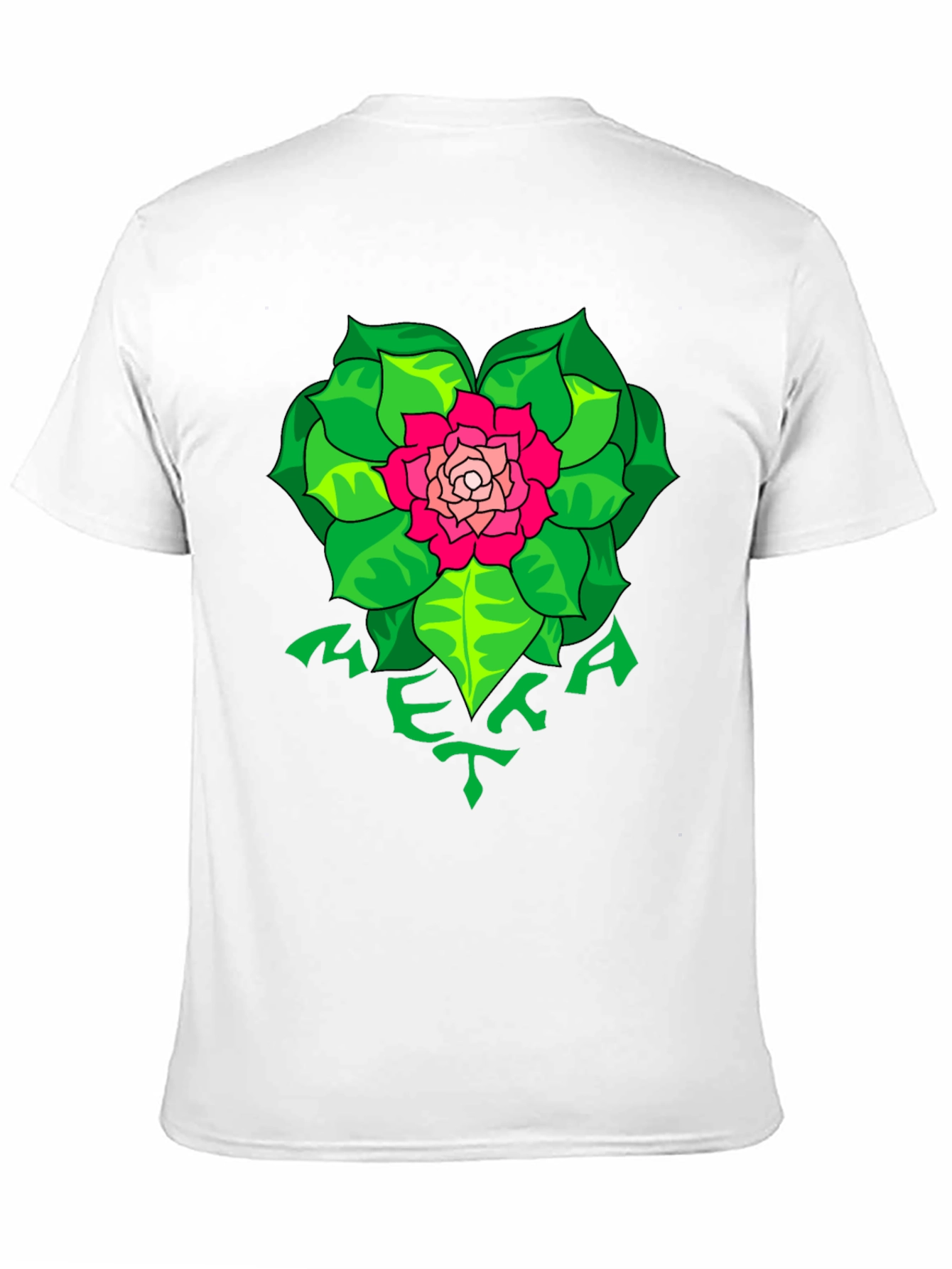 Floral Meka T-Shirt - Unique Graphic Tee
