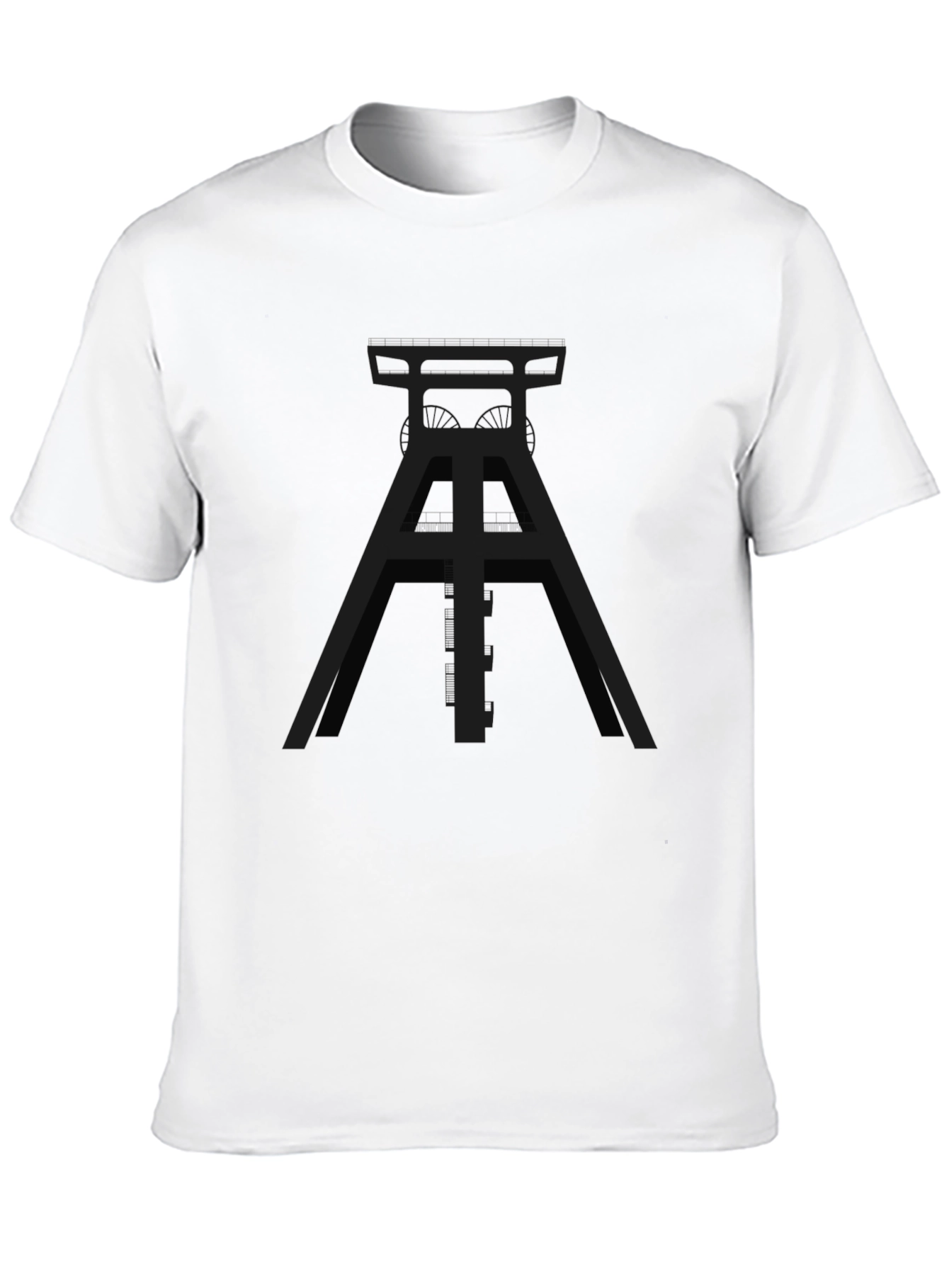 Industrial Design Black T-Shirt