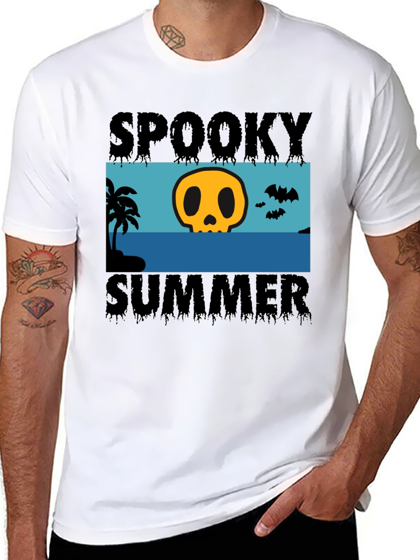 Spooky Summer Graphic T-Shirt