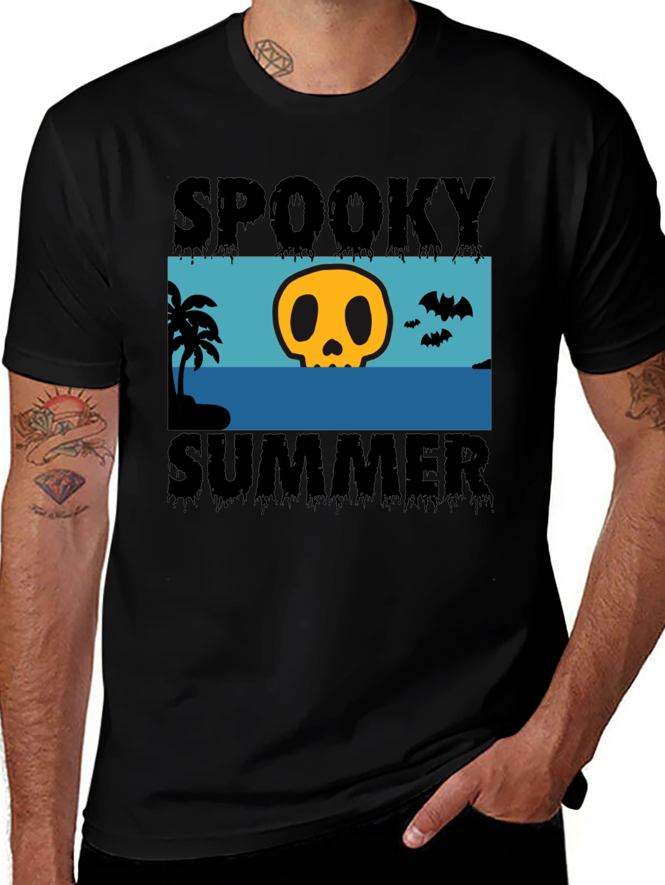 Spooky Summer Graphic T-Shirt