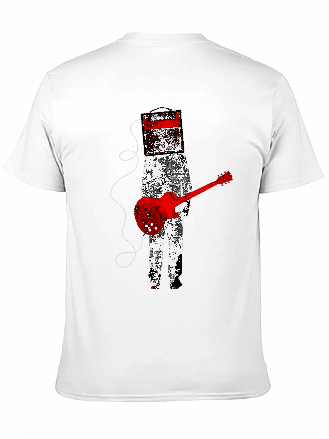 Amplified Guitar Graphic Tee - Black