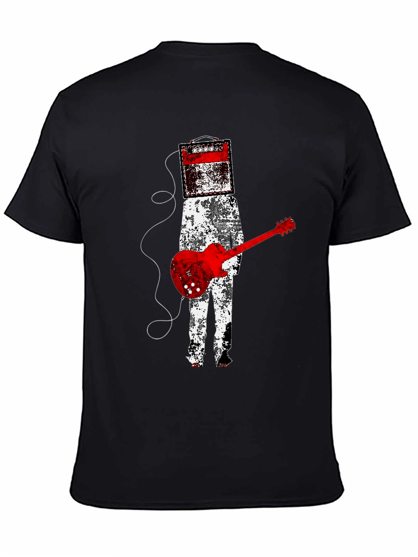 Amplified Guitar Graphic Tee - Black