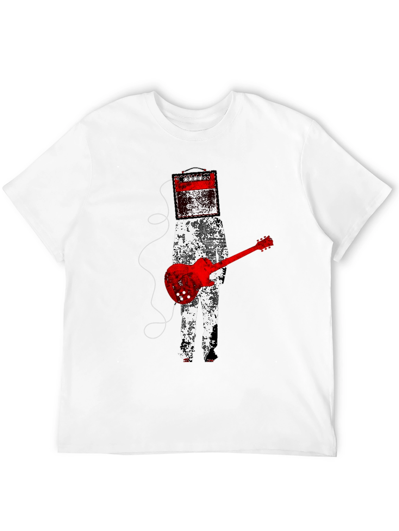 Amplified Guitar Graphic Tee - Black
