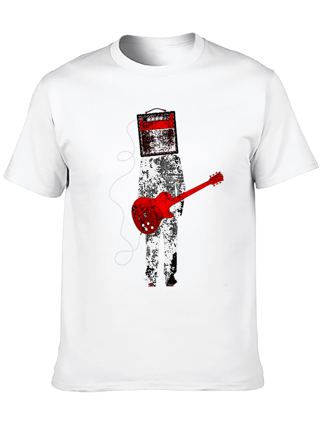 Amplified Guitar Graphic Tee - Black
