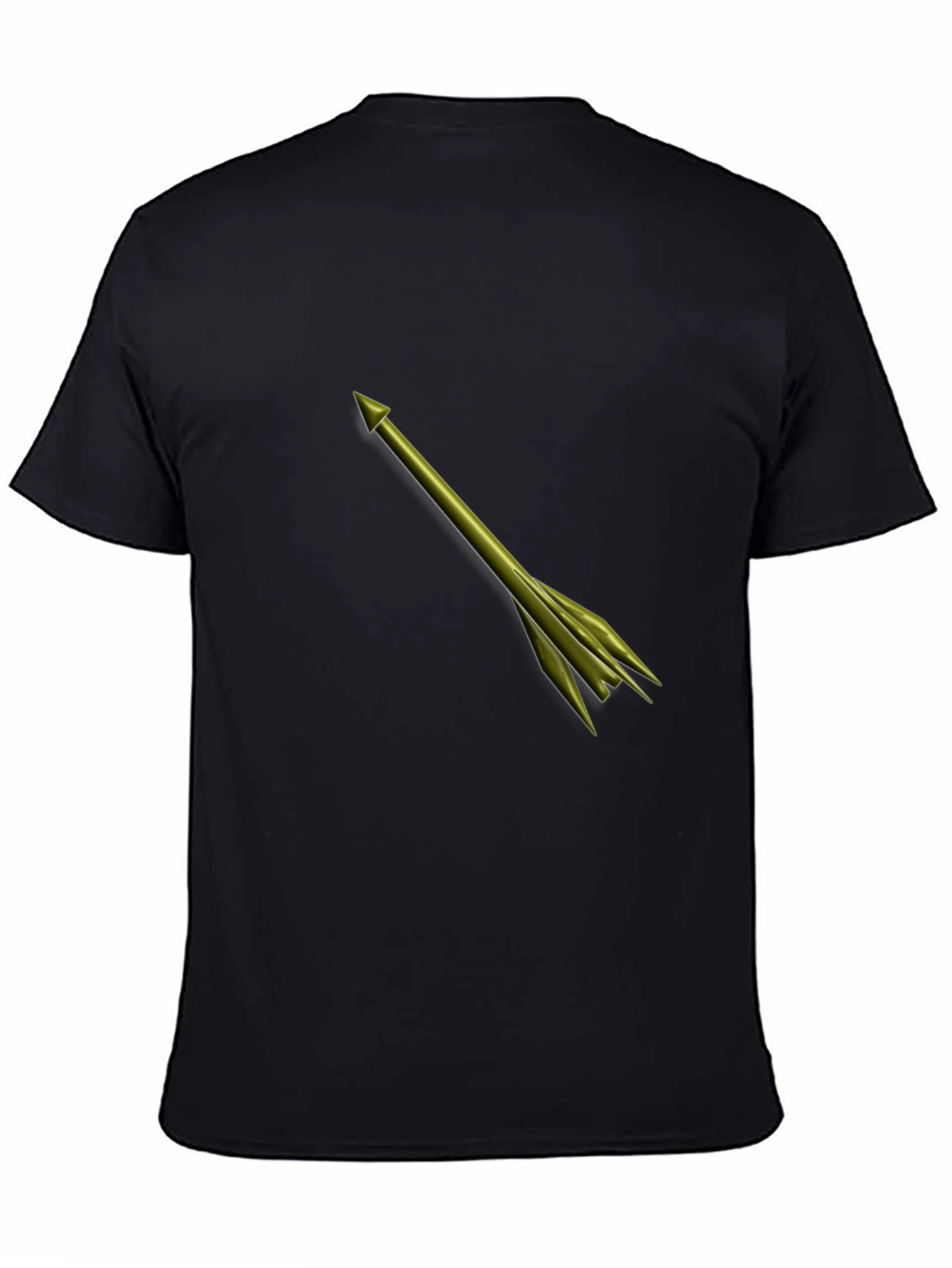Arrow Graphic Black Tee - Sleek & Stylish Design