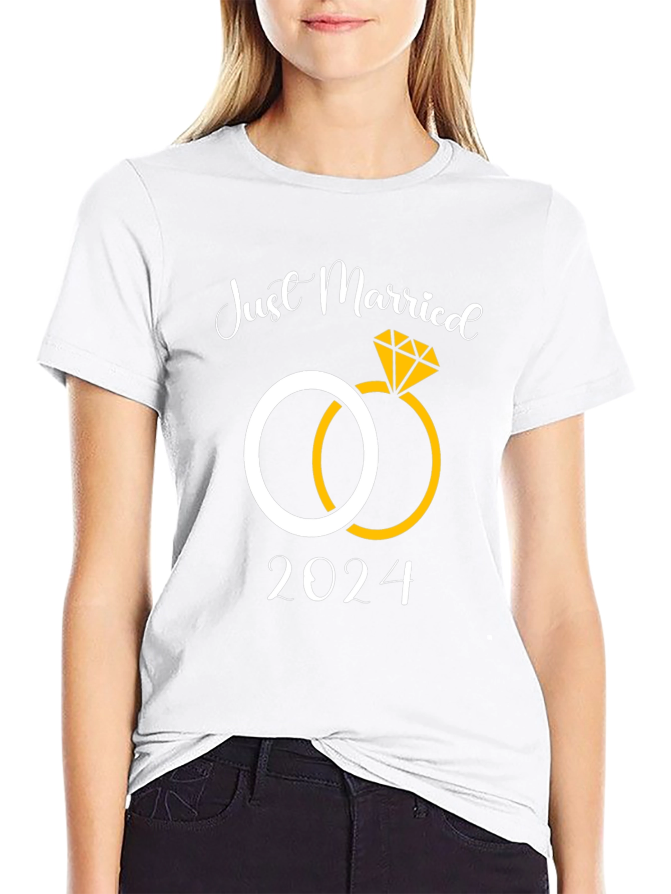 Just Married 2024 Graphic T-Shirt