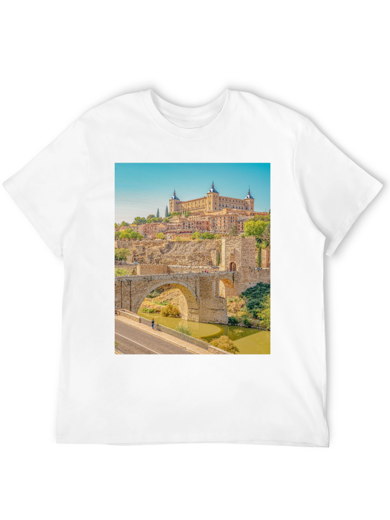 Toledo Spain Black T-Shirt