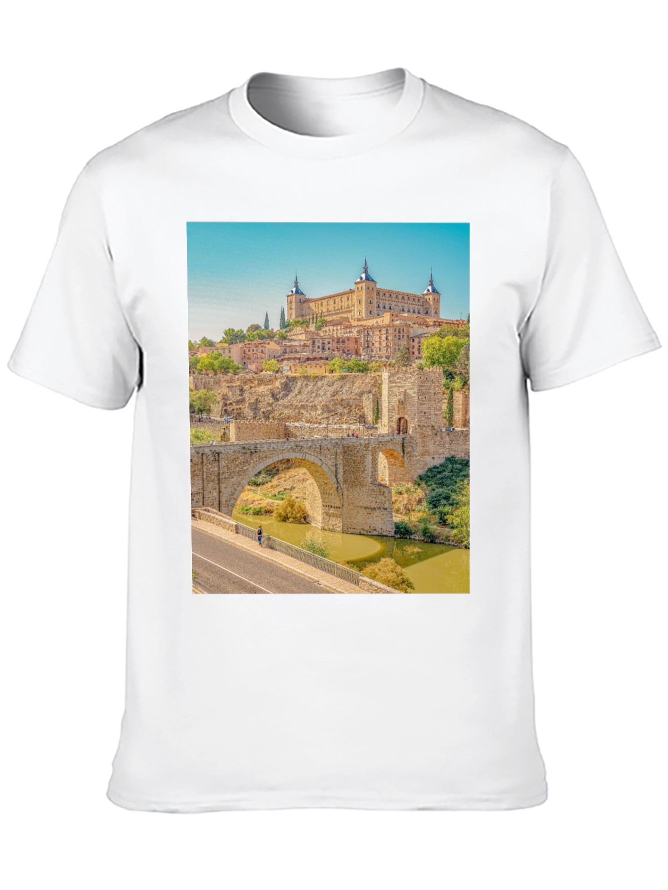 Toledo Spain Black T-Shirt