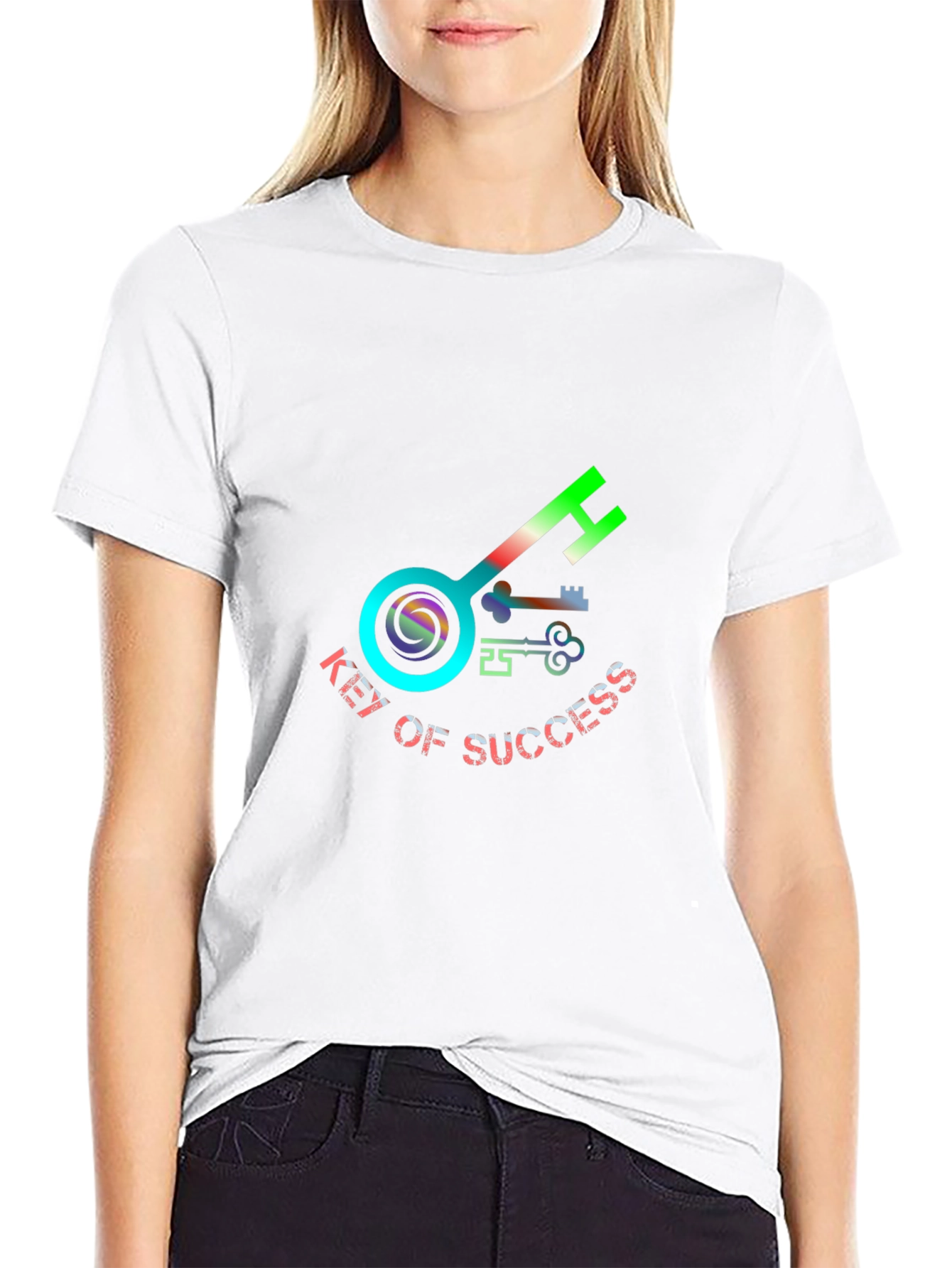 Key to Success Graphic T-Shirt