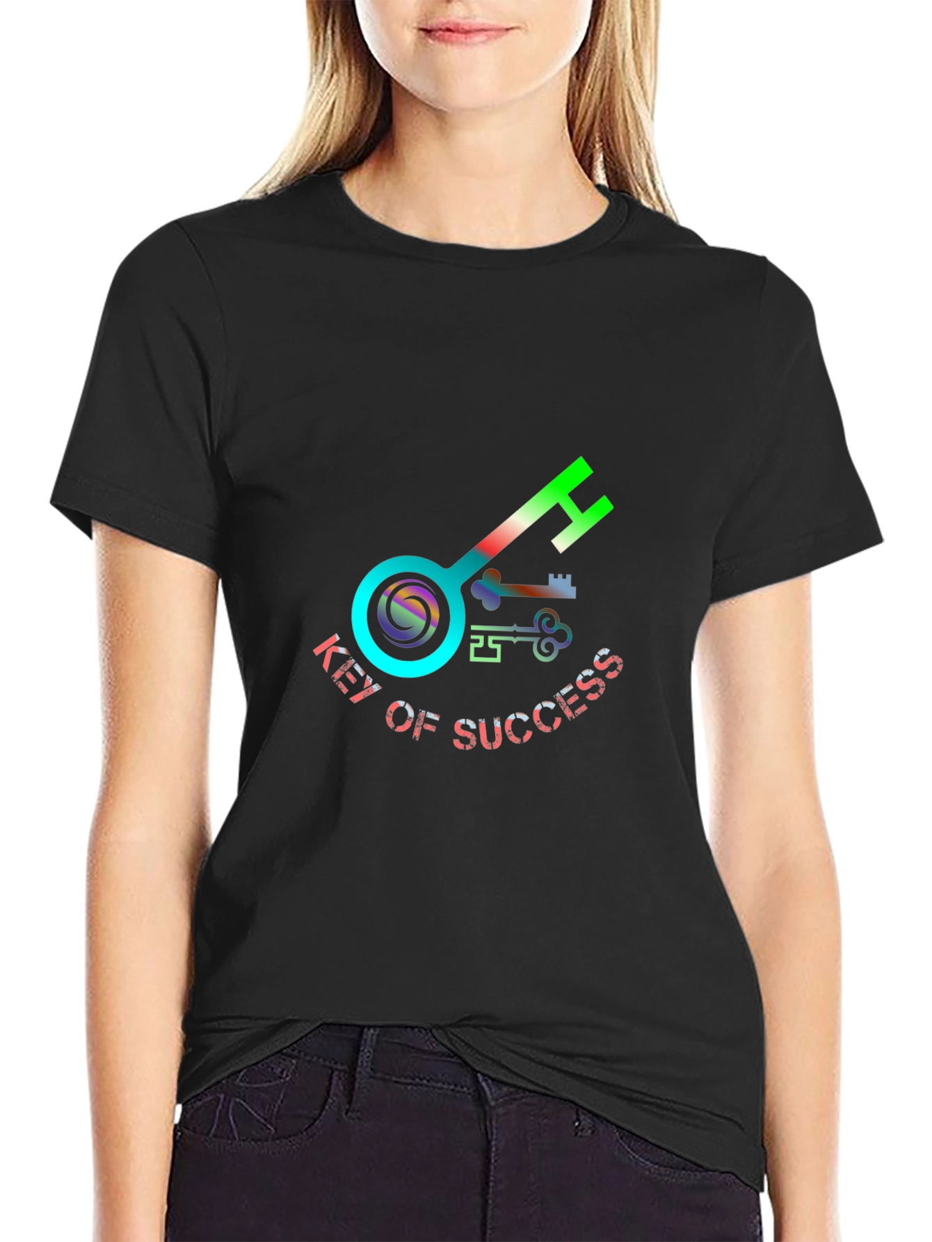 Key to Success Graphic T-Shirt