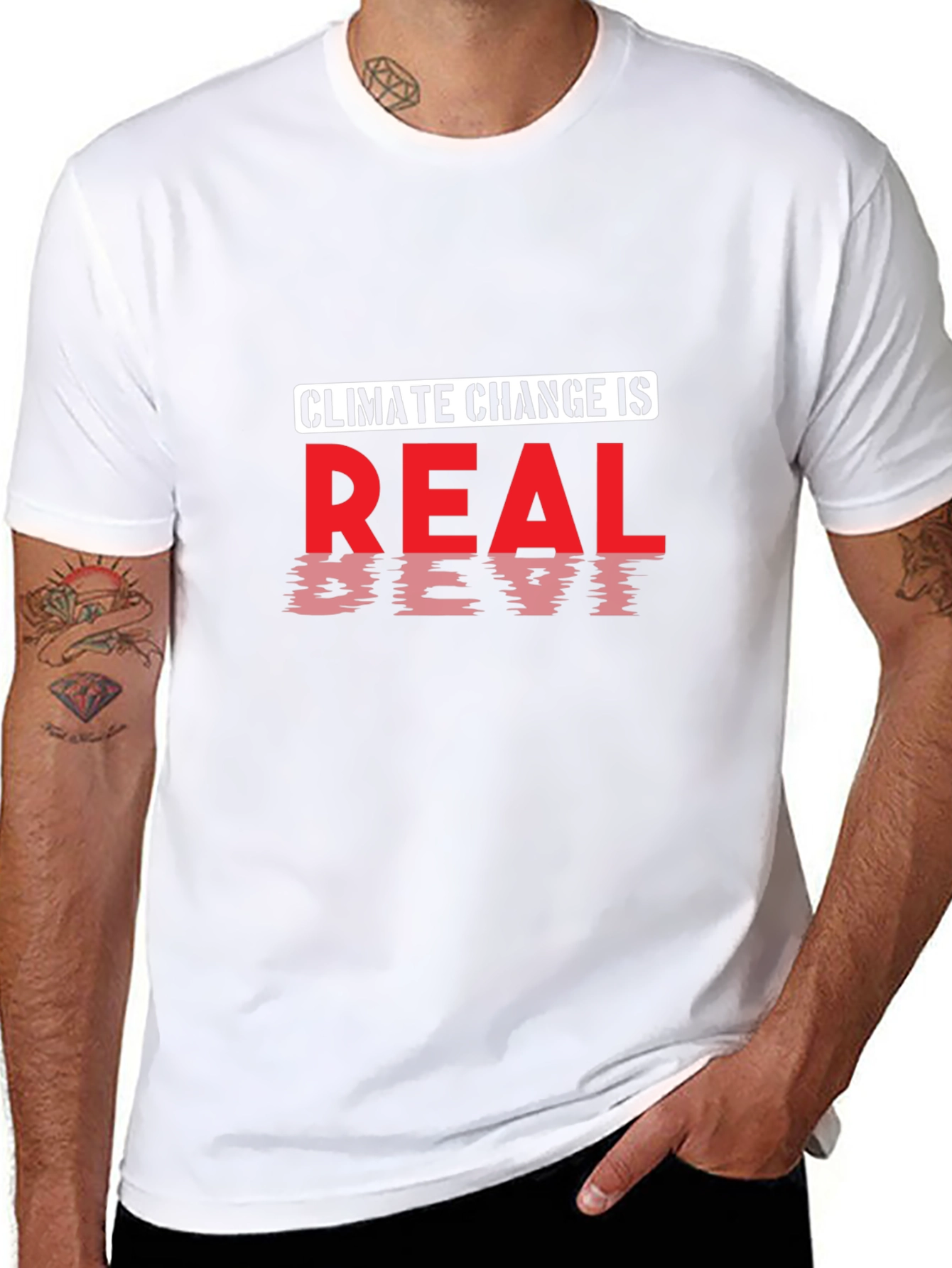 Climate Change is Real T-Shirt