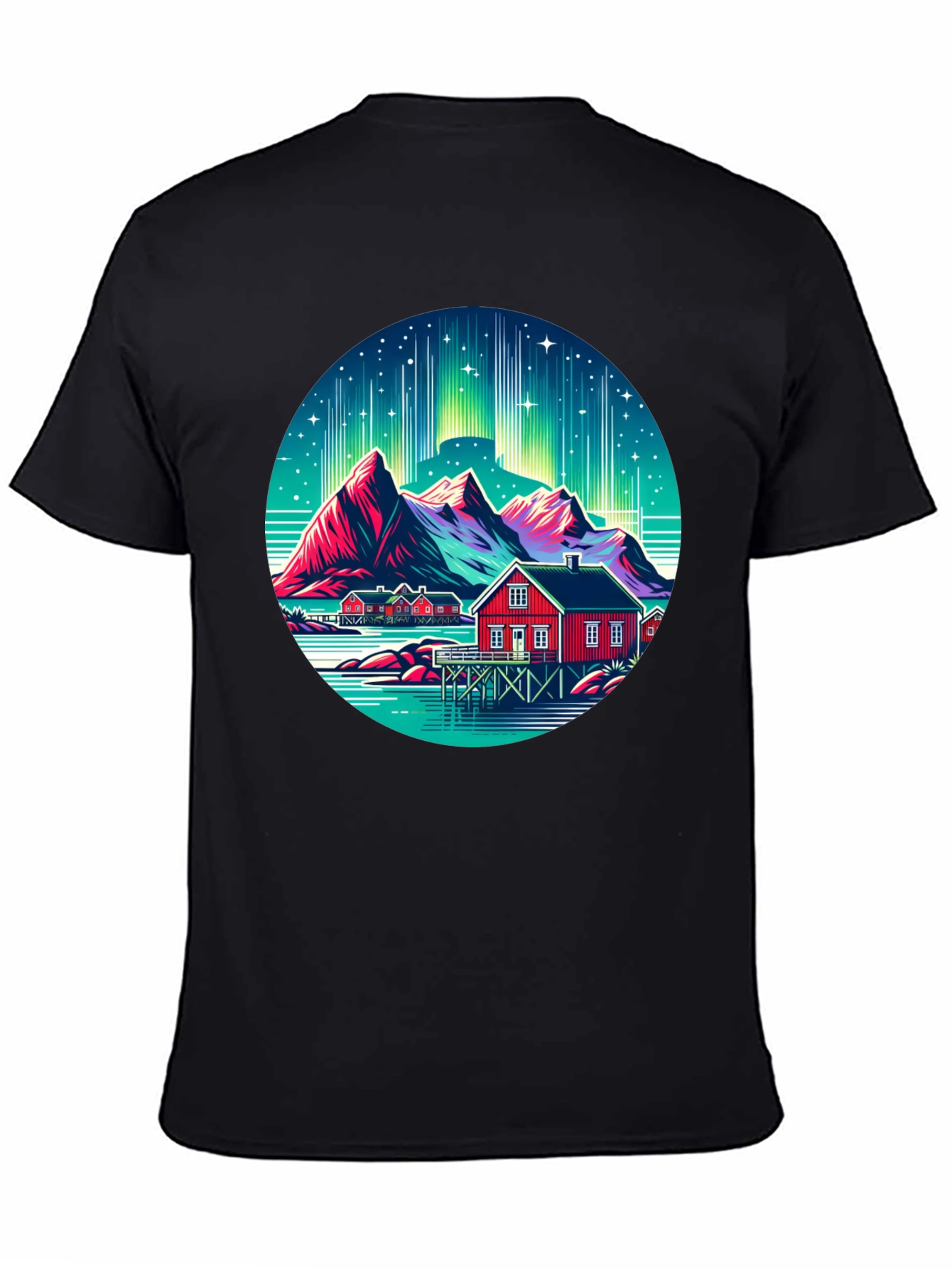Mountain & Cabin Graphic Tee