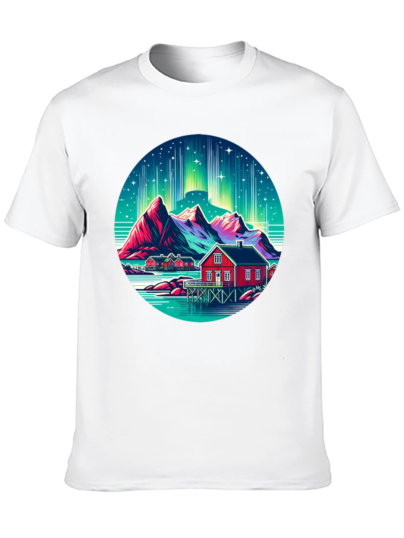 Mountain & Cabin Graphic Tee