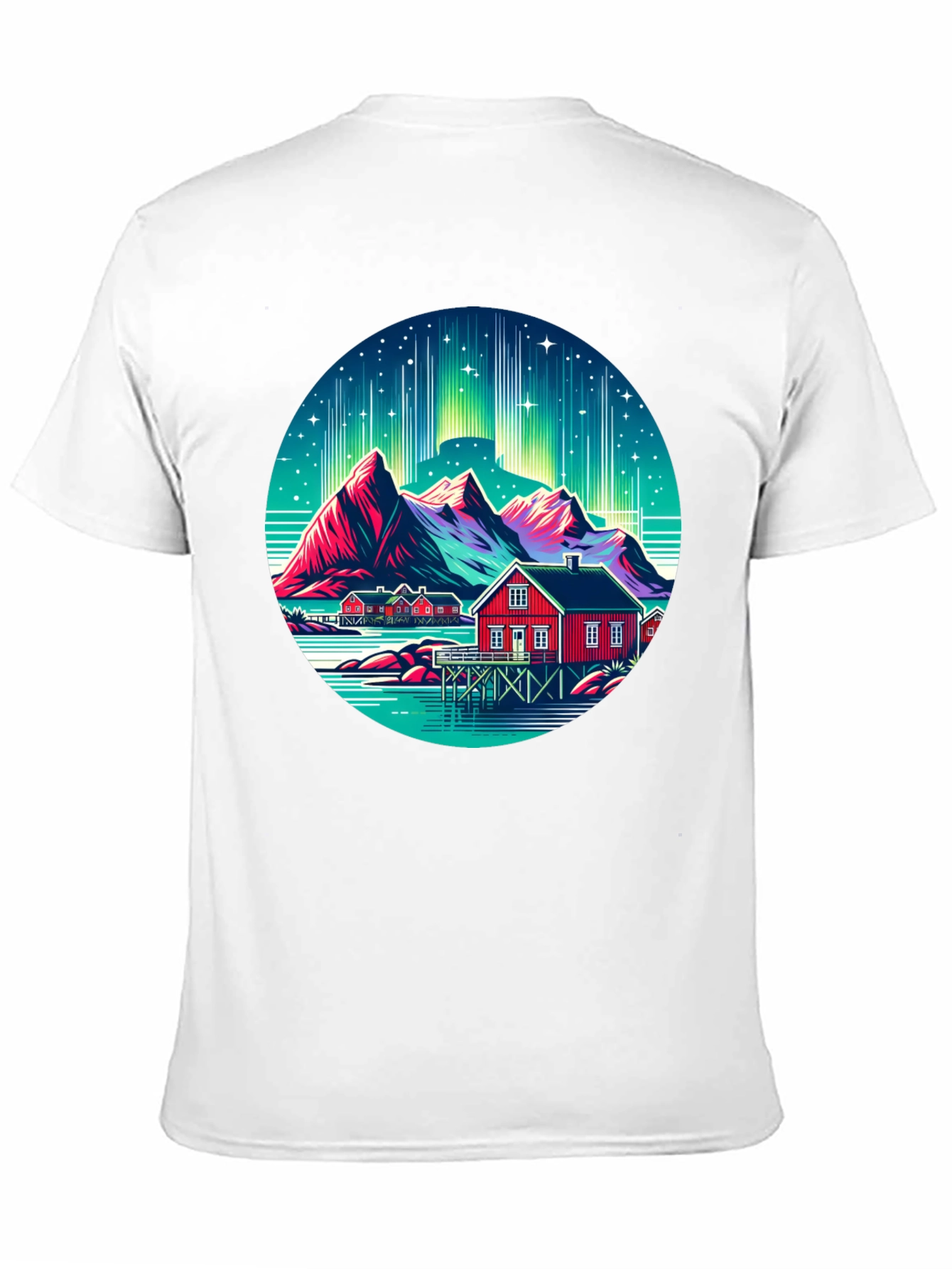Mountain & Cabin Graphic Tee