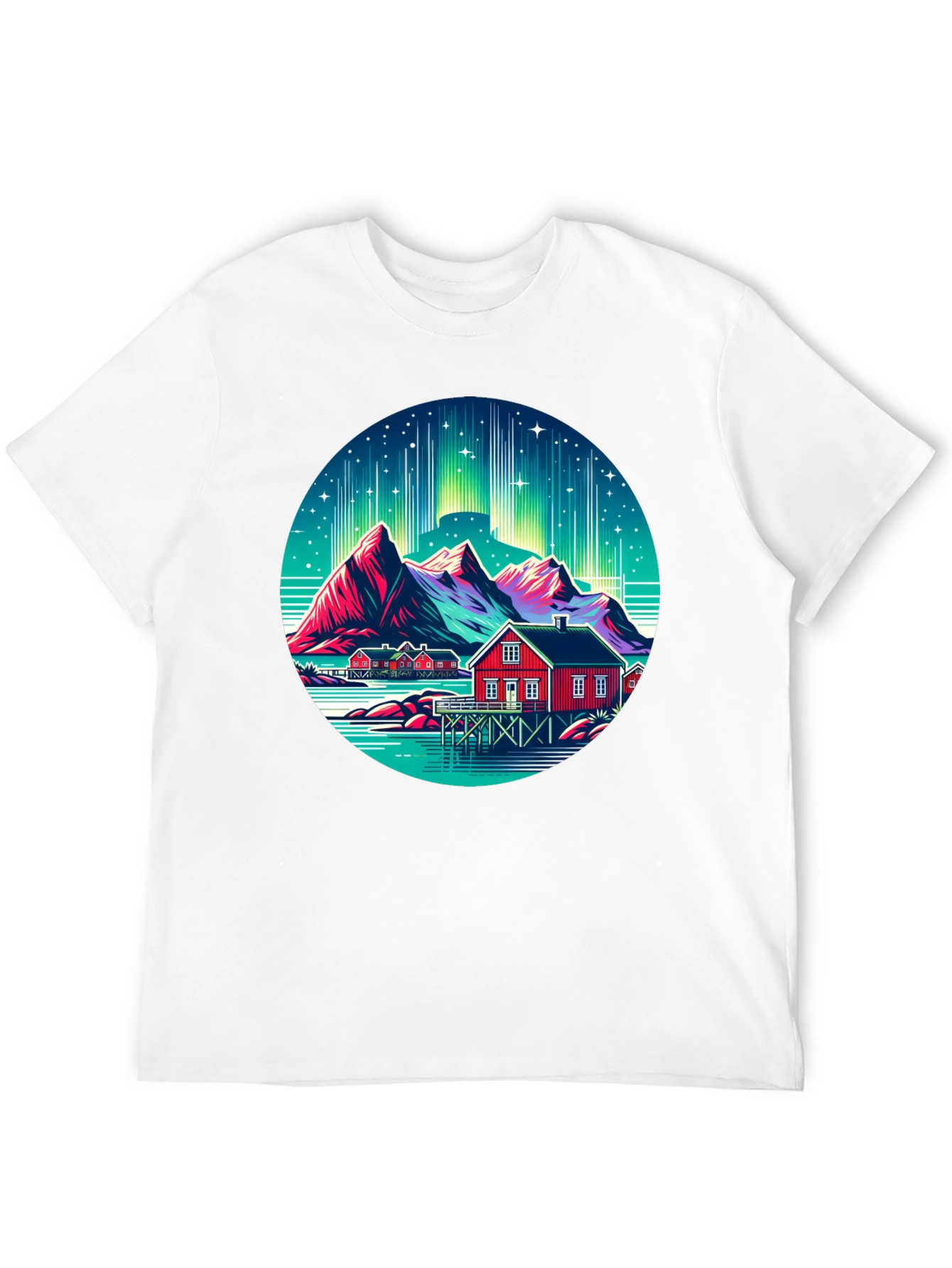 Mountain & Cabin Graphic Tee
