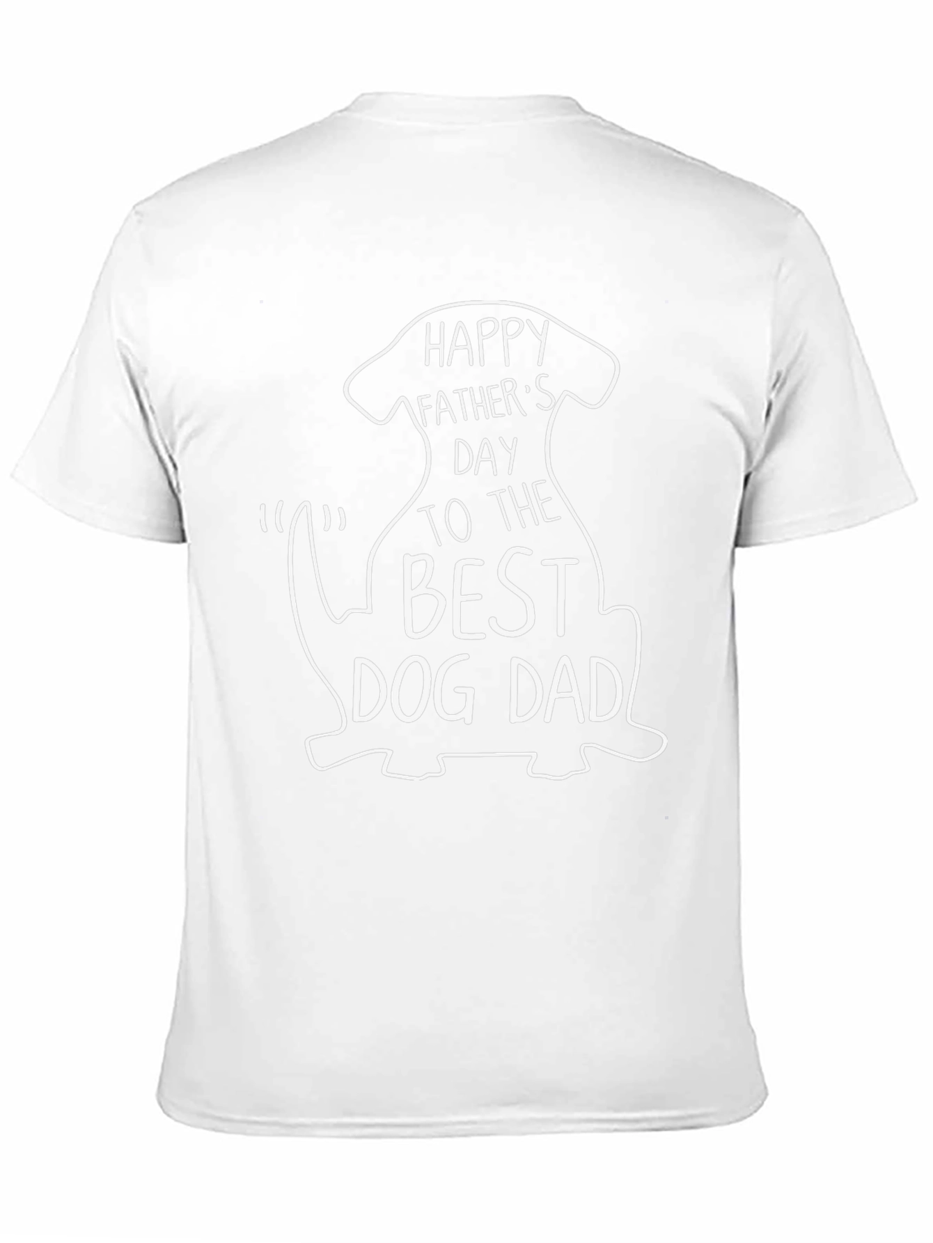 Happy Fathers Day Dog Dad T-Shirt