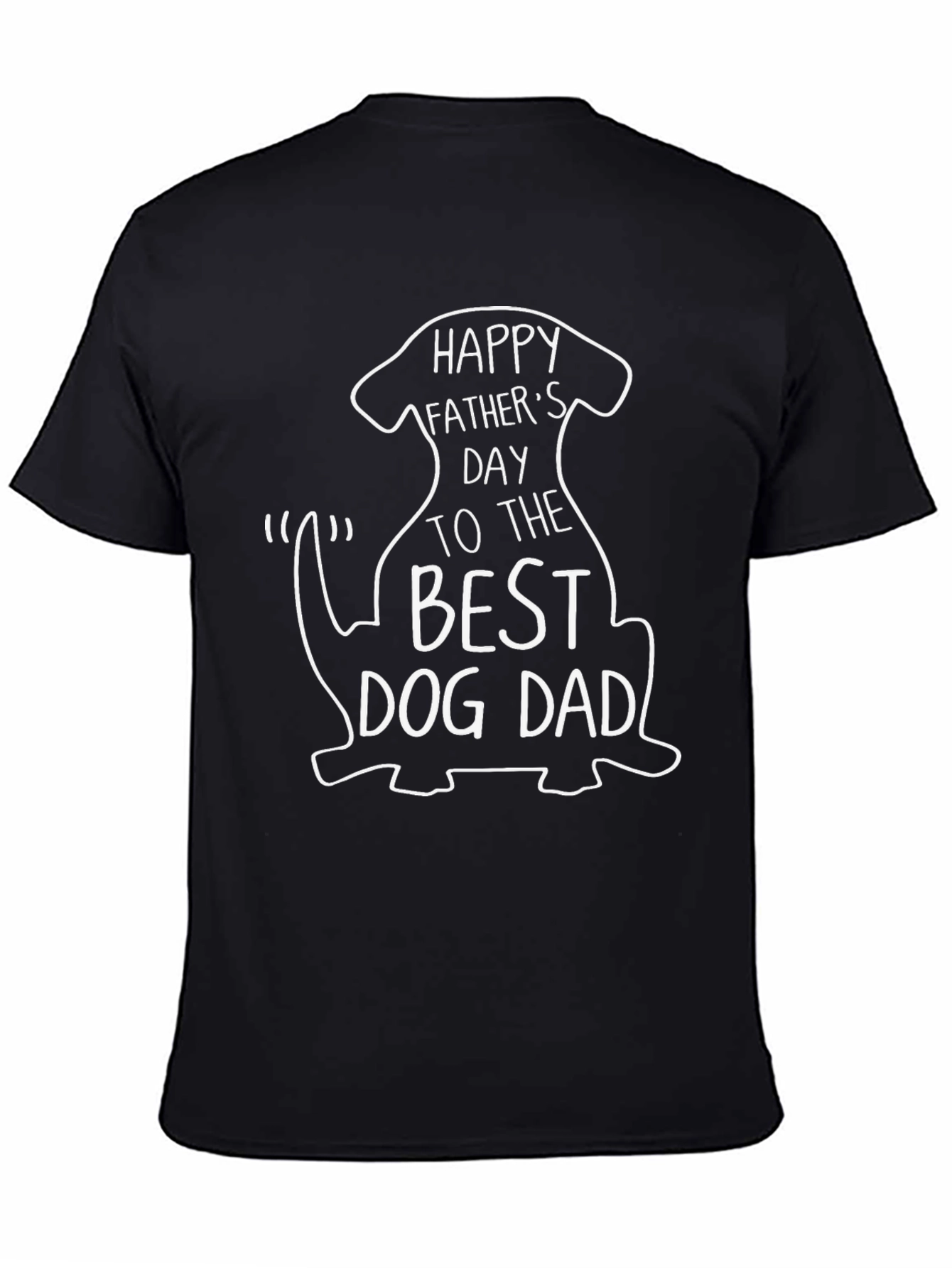 Happy Fathers Day Dog Dad T-Shirt