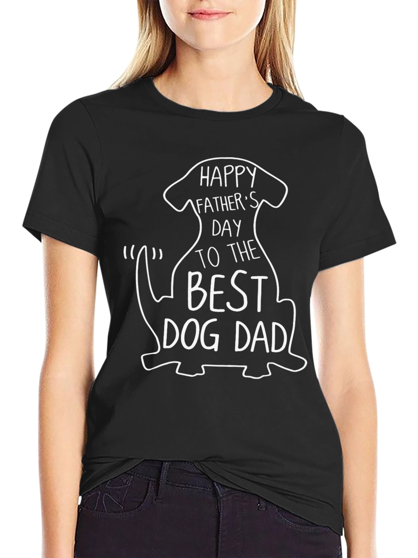 Happy Fathers Day Dog Dad T-Shirt