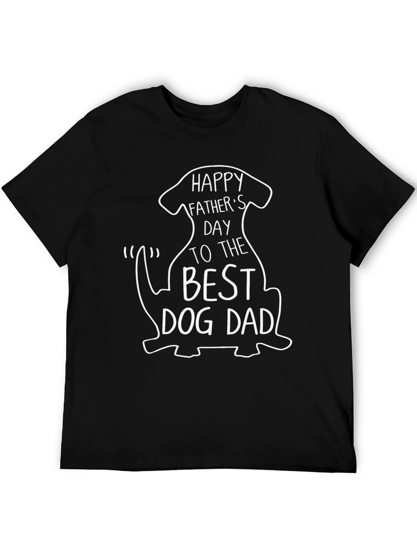 Happy Fathers Day Dog Dad T-Shirt