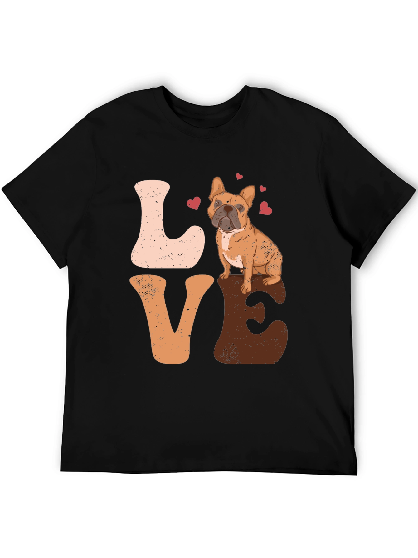 French Bulldog LOVE Graphic Tee